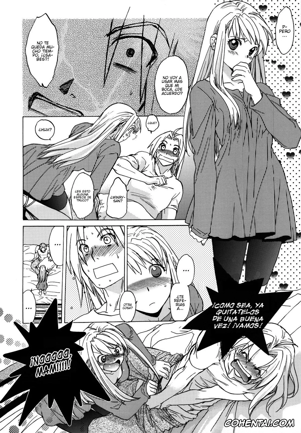 Fullmetal Alchemist | Hagane No Renkinjutsushi xxx, Edward Elric xxx, Winry Rockbell xxx, EDxWIN 3 (Fullmetal Alchemist), pagina 7