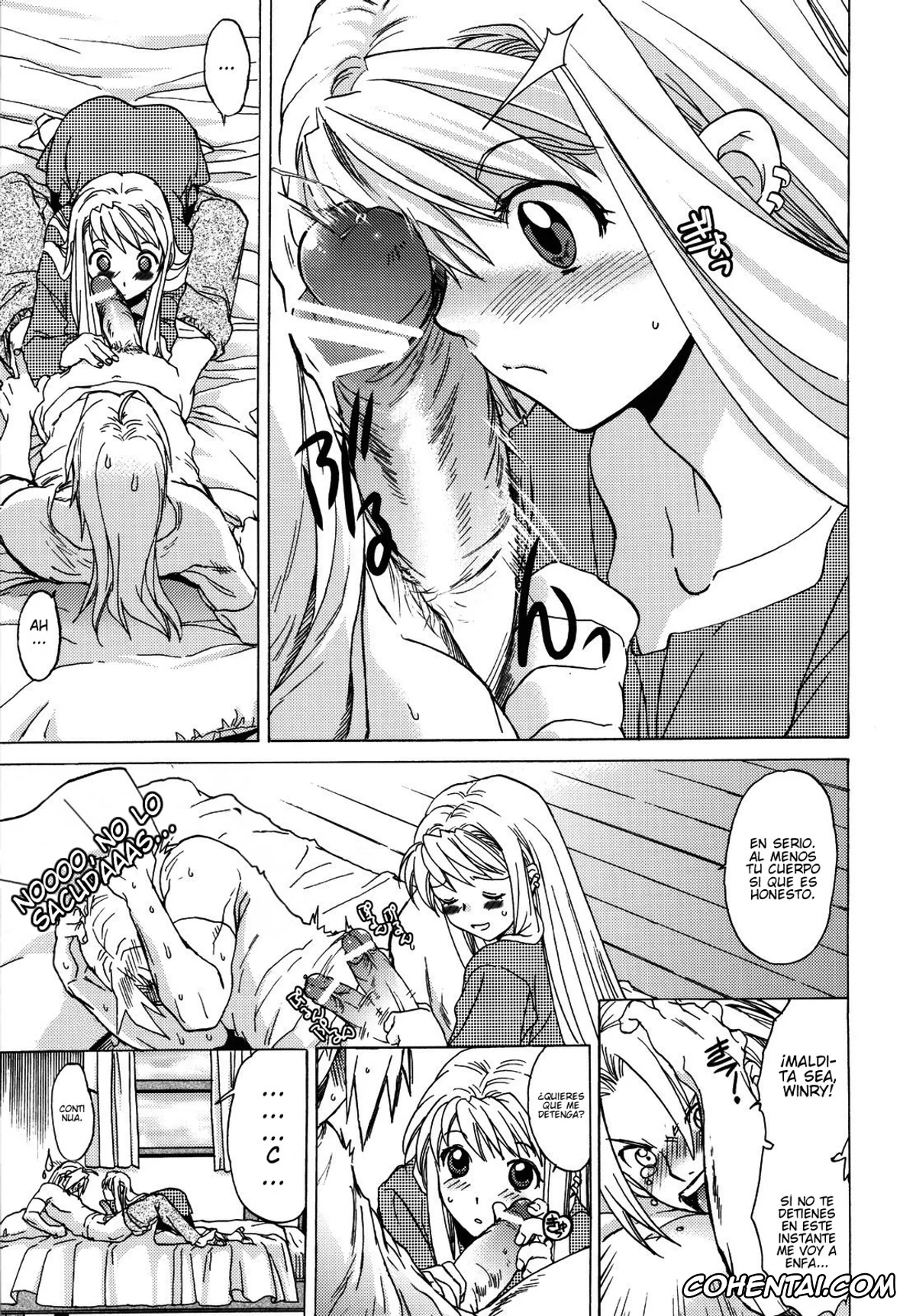 Fullmetal Alchemist | Hagane No Renkinjutsushi porno, Edward Elric porno, Winry Rockbell porno, EDxWIN 3 (Fullmetal Alchemist), pagina 8
