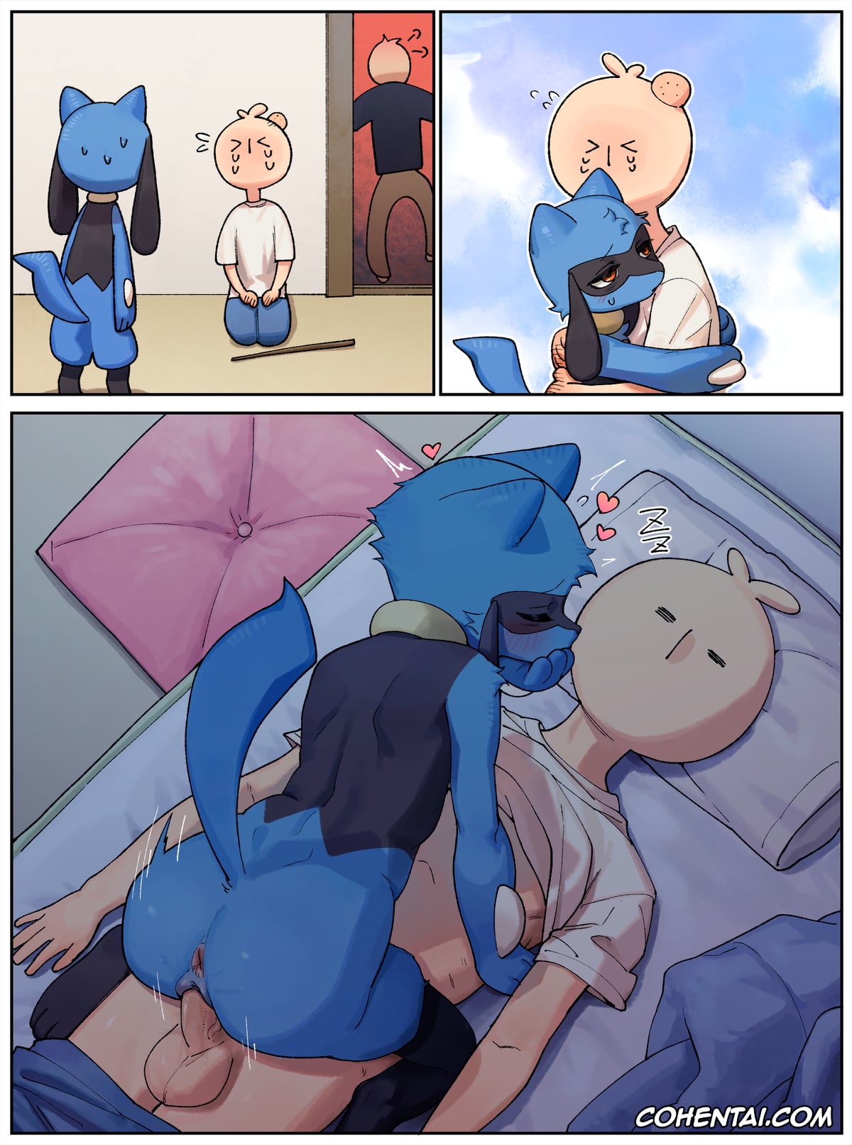 Pokemon | Pocket Monsters porno, Lucario porno, Riolu porno, Riolu Manwha (Pokemon), pagina 2
