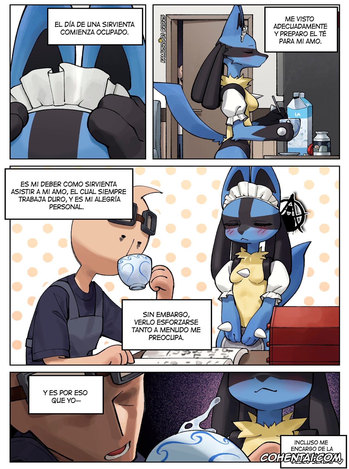 Pokemon | Pocket Monsters xxx, Lucario xxx, Riolu xxx, Riolu Manwha (Pokemon), pagina 7