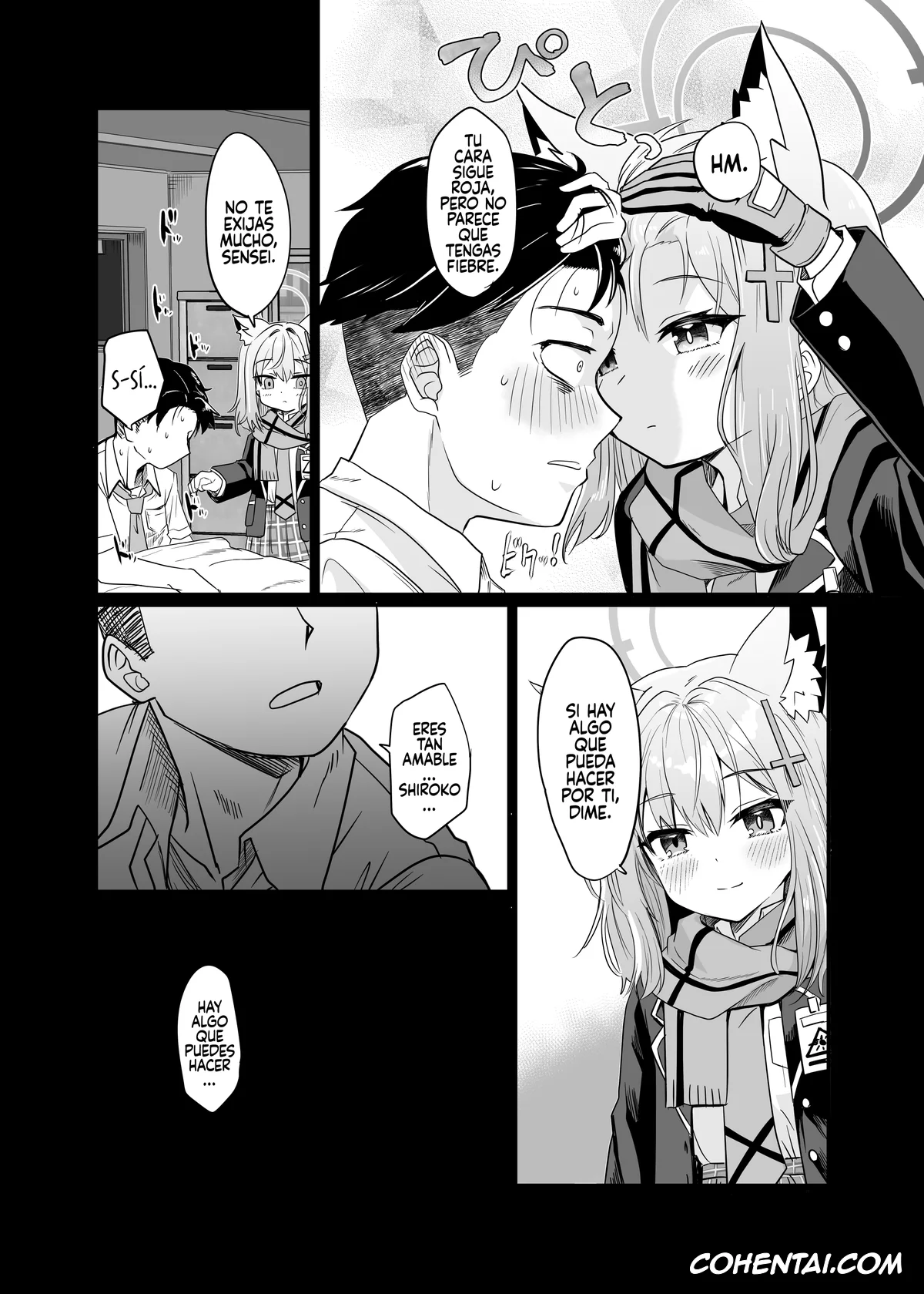 Blue Archive xxx, Sensei xxx, Shiroko Sunaookami xxx, Kowaku no Kiri (Blue Archive), pagina 7