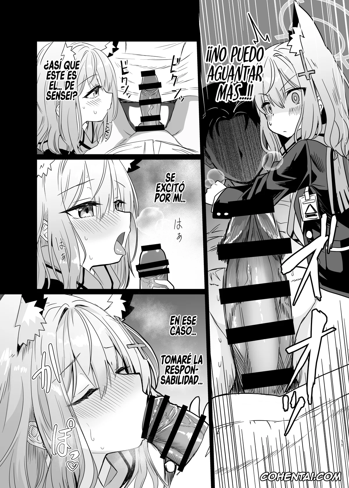 Blue Archive xxx, Sensei xxx, Shiroko Sunaookami xxx, Kowaku no Kiri (Blue Archive), pagina 10