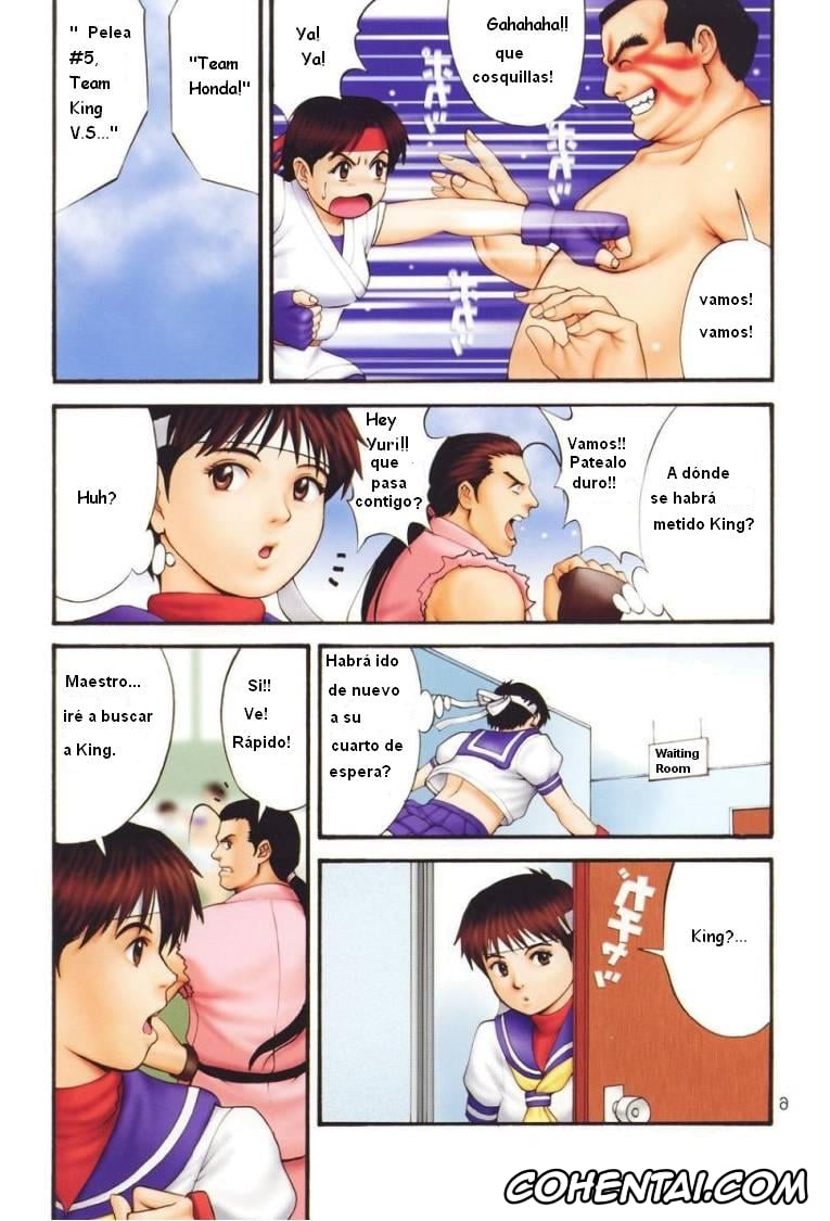 King of Fighters porno, Street Fighter porno, King porno, Ryo Sakazaki porno, Sakura Kasugano porno, The Yuri & Friends Fullcolor 4 SAKURA vs. YURI EDITION (King of Fighters, Street Fighter), pagina 5