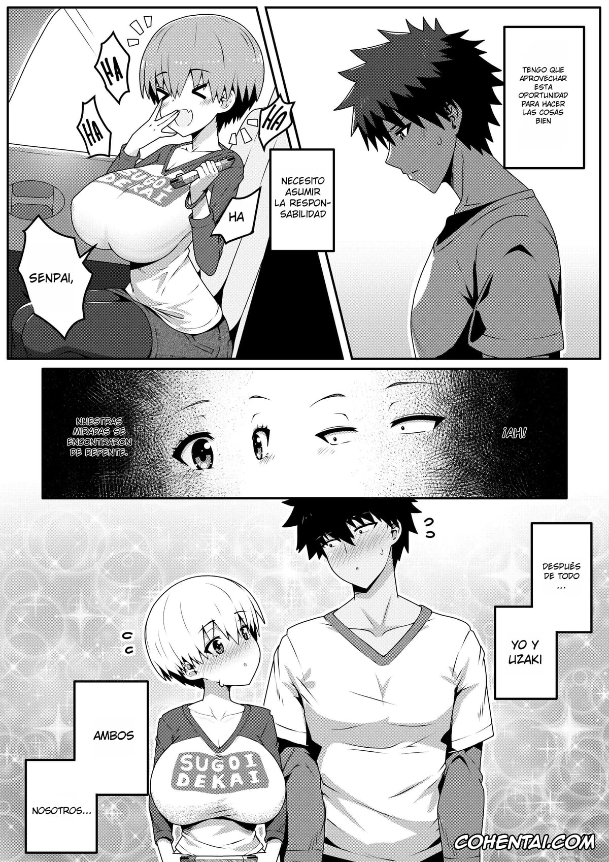 Uzaki-chan wa Asobitai! xxx, Hana Uzaki xxx, Shinichi Sakurai xxx, Tsuki Uzaki xxx, Yanagi Uzaki xxx, Uzaki-chan no Kizuna o Fukameru Kyuuka (Uzaki-chan wa Asobitai!), pagina 4