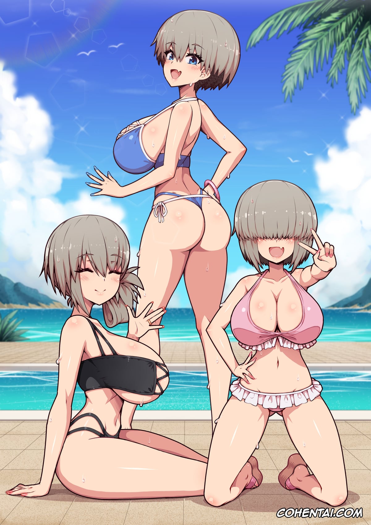 Uzaki-chan wa Asobitai! hentai, Hana Uzaki hentai, Shinichi Sakurai hentai, Tsuki Uzaki hentai, Yanagi Uzaki hentai, Uzaki-chan no Kizuna o Fukameru Kyuuka (Uzaki-chan wa Asobitai!), pagina 21
