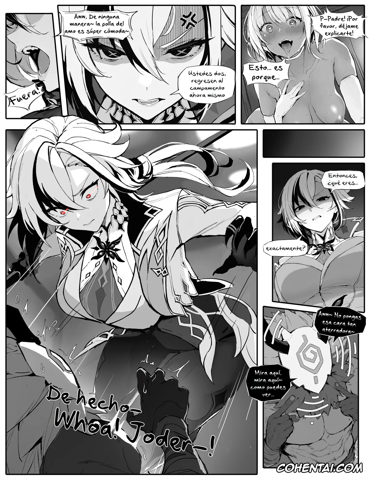 Genshin Impact porno, Arlecchino porno, Servant-sama no Seiteki Goumon Choukyou (Genshin Impact), pagina 2