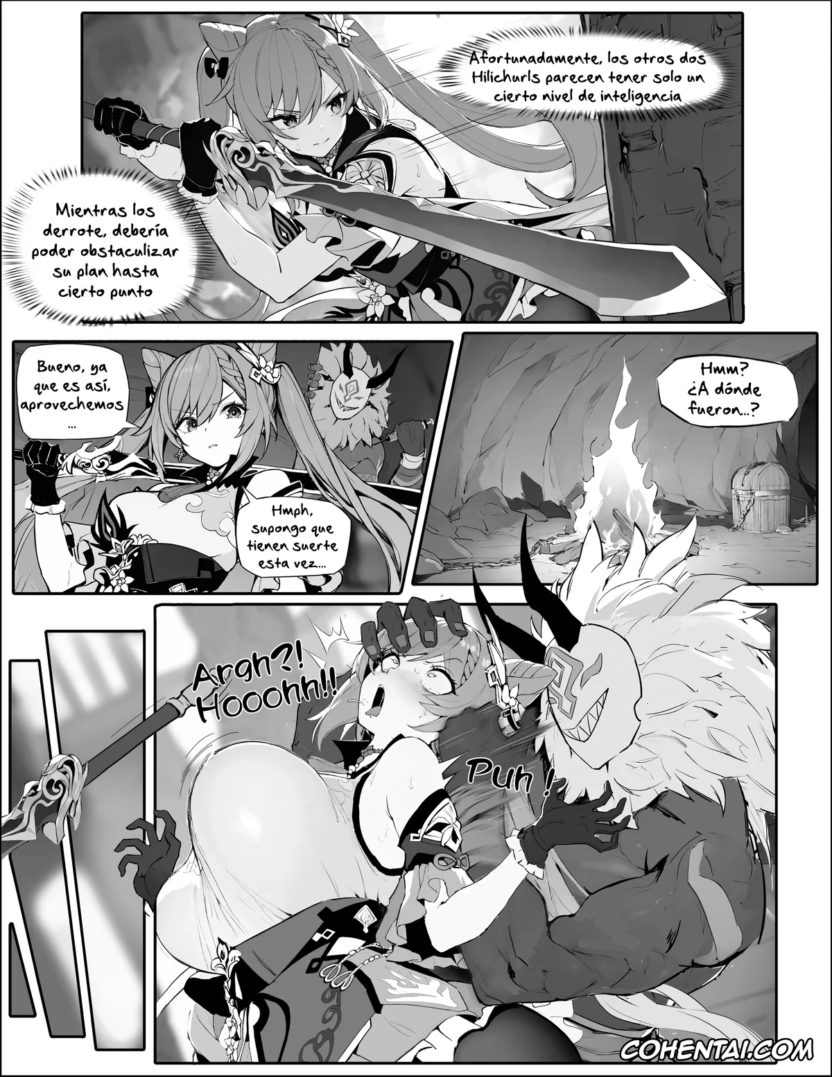 Genshin Impact porno, Keqing porno, Sennyuu Shippai! Haramase Senyouki ni Sareta Keqing (Genshin Impact), pagina 2