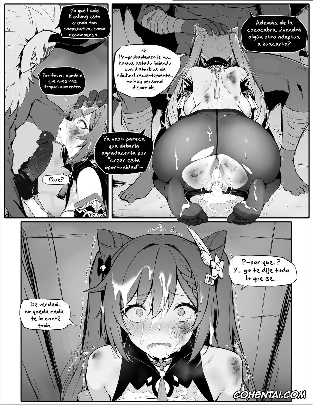 Genshin Impact hentai, Keqing hentai, Sennyuu Shippai! Haramase Senyouki ni Sareta Keqing (Genshin Impact), pagina 15