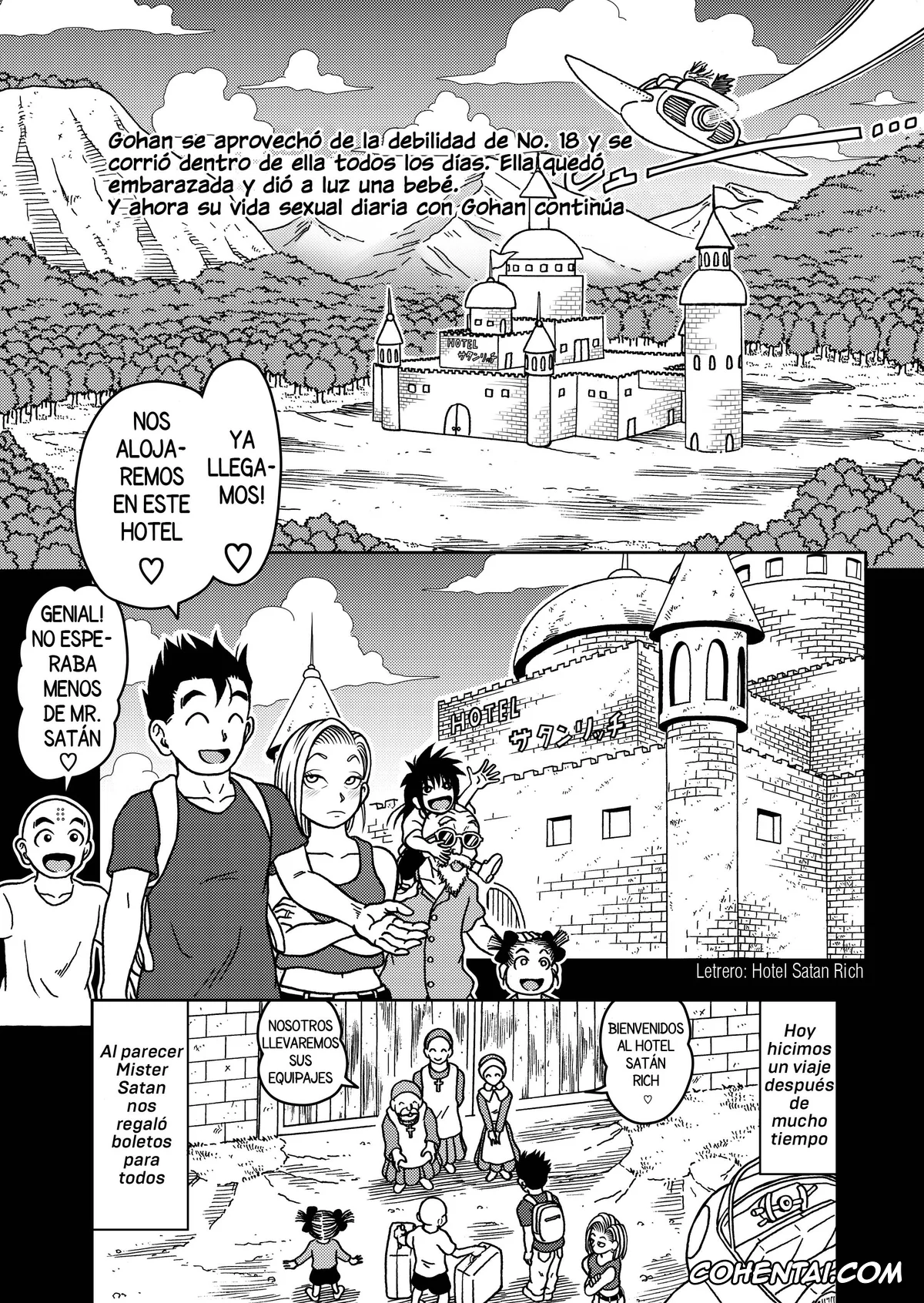 Dragon Ball Z porno, Android 18 porno, Son Gohan porno, 18-gou NTR Nakadashi on Parade 7 (Dragon Ball Z), pagina 2