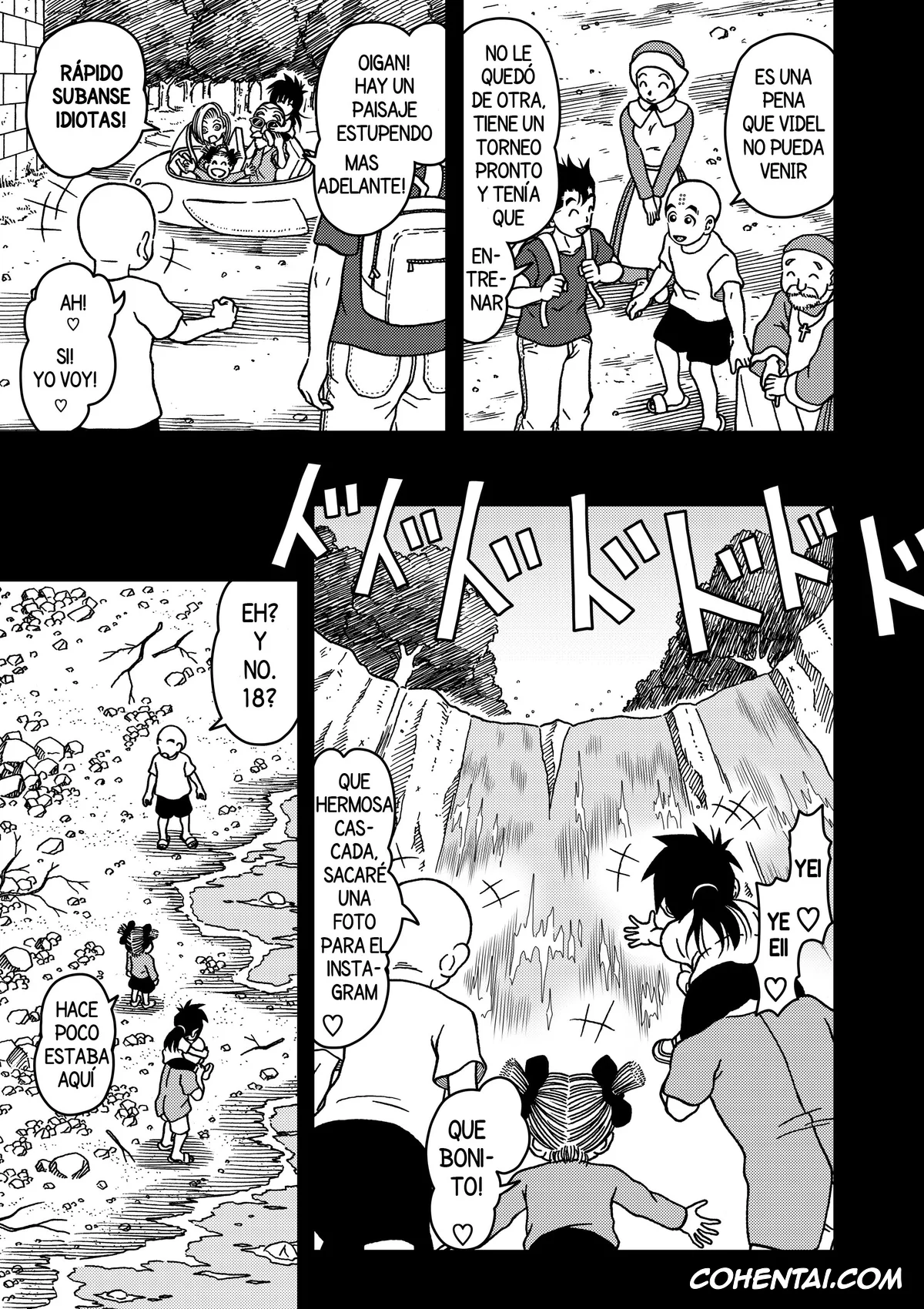 Dragon Ball Z hentai, Android 18 hentai, Son Gohan hentai, 18-gou NTR Nakadashi on Parade 7 (Dragon Ball Z), pagina 3