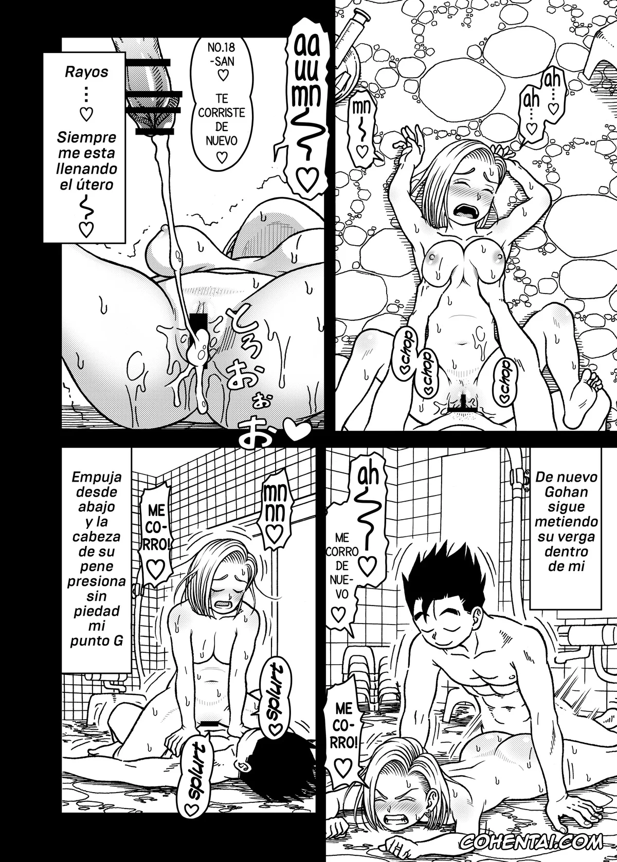 Dragon Ball Z hentai, Android 18 hentai, Son Gohan hentai, 18-gou NTR Nakadashi on Parade 7 (Dragon Ball Z), pagina 24