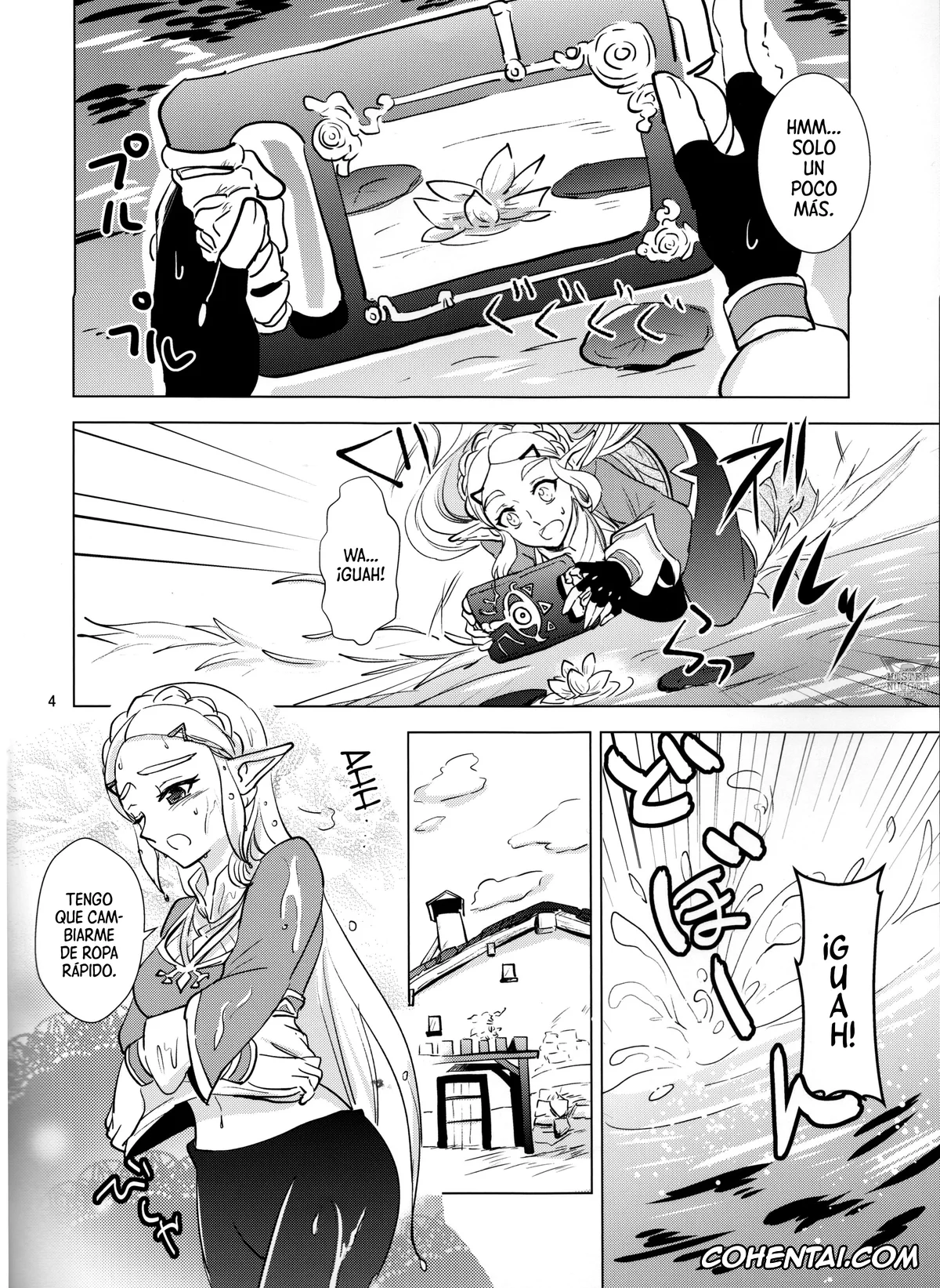 The Legend Of Zelda xxx, Link xxx, Princess Zelda xxx, Sweet Blue (The Legend of Zelda: Breath of the Wild), pagina 4