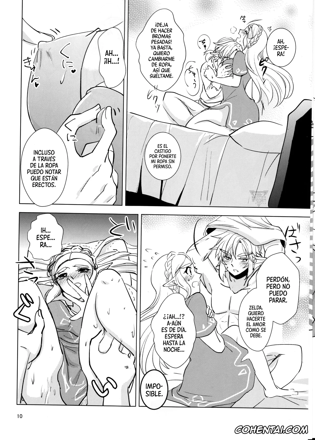 The Legend Of Zelda xxx, Link xxx, Princess Zelda xxx, Sweet Blue (The Legend of Zelda: Breath of the Wild), pagina 10