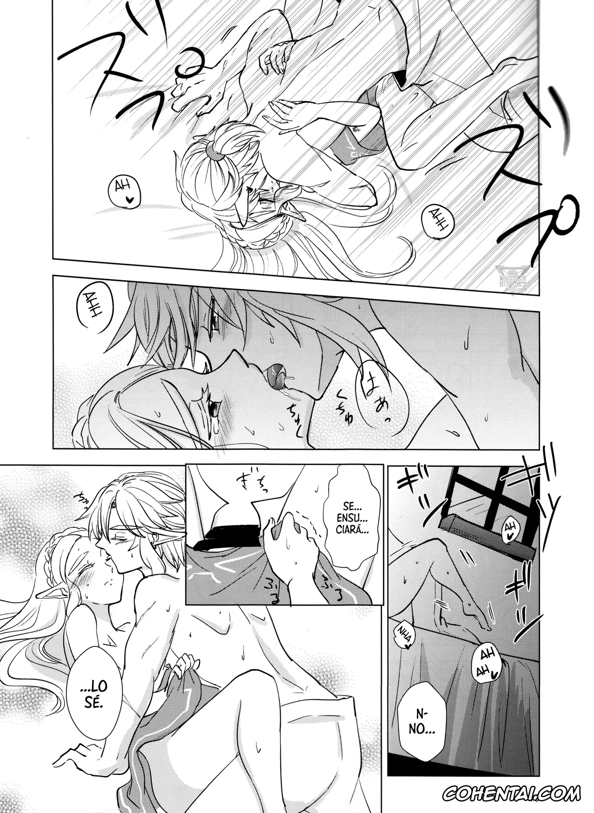 The Legend Of Zelda hentai, Link hentai, Princess Zelda hentai, Sweet Blue (The Legend of Zelda: Breath of the Wild), pagina 15