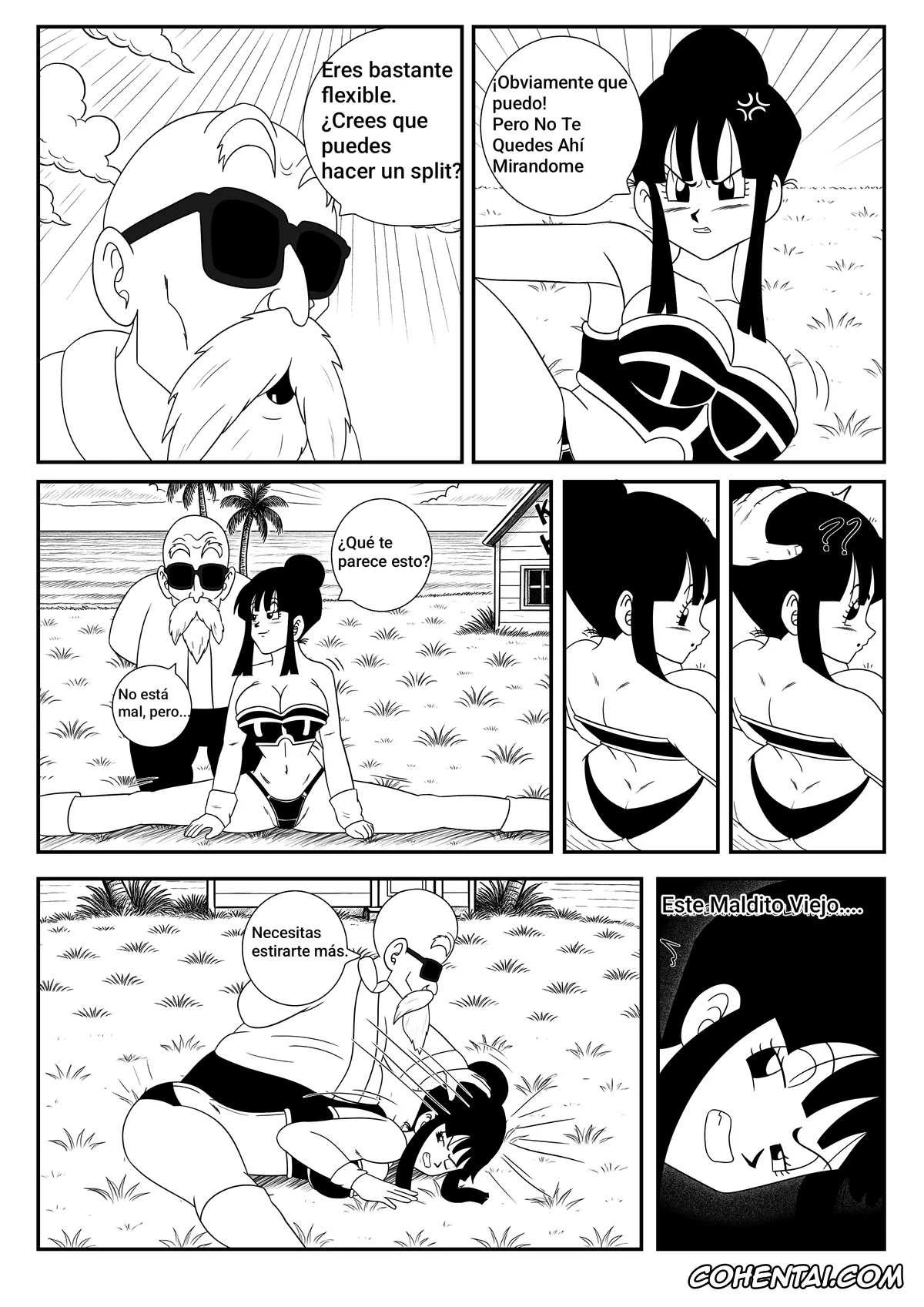 Dragon Ball porno, Dragon Ball Z porno, Chi Chi porno, Master Roshi porno, chi-chi x master roshi the ultimate training (Dragon Ball Z), pagina 11
