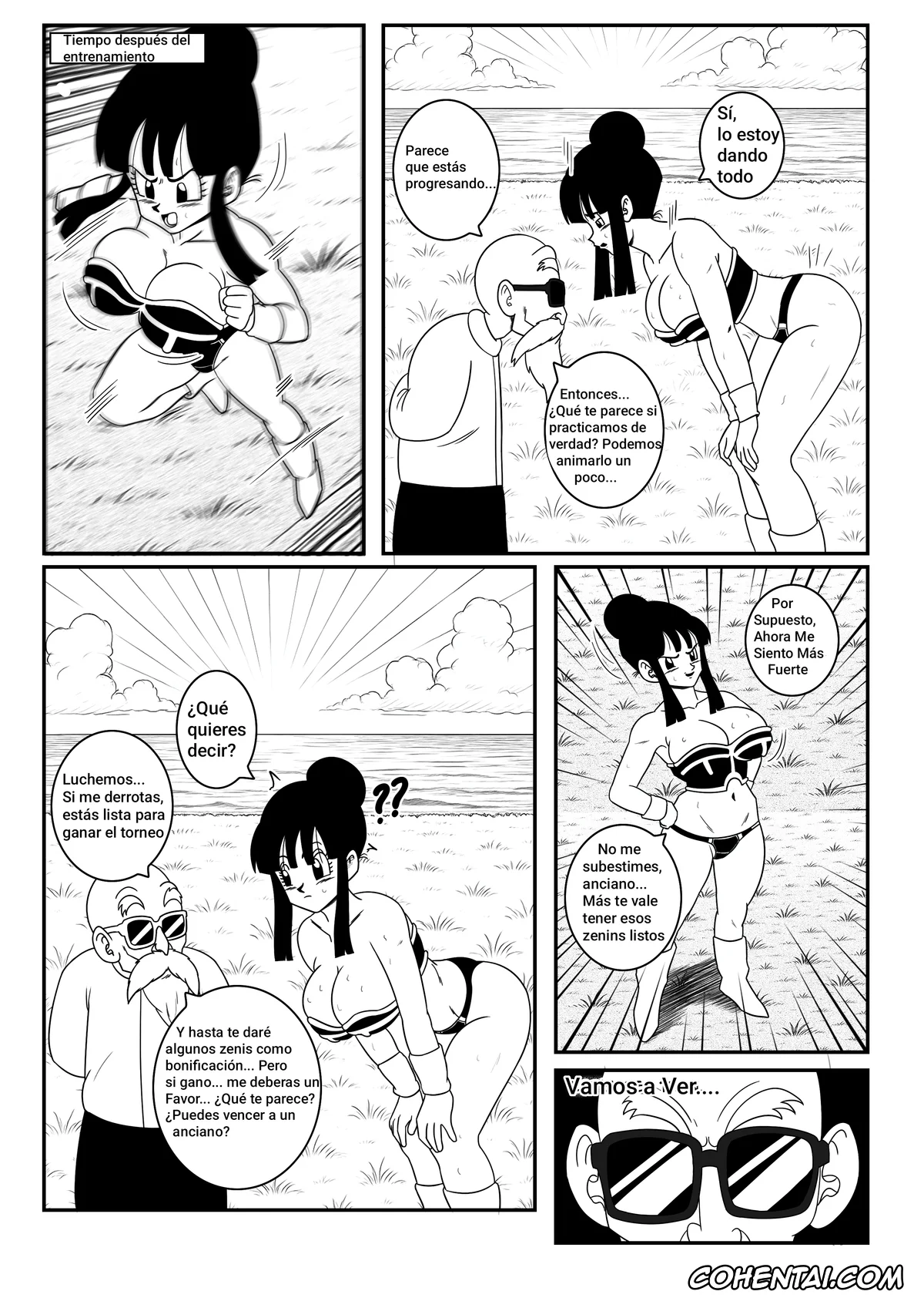 Dragon Ball xxx, Dragon Ball Z xxx, Chi Chi xxx, Master Roshi xxx, chi-chi x master roshi the ultimate training (Dragon Ball Z), pagina 13