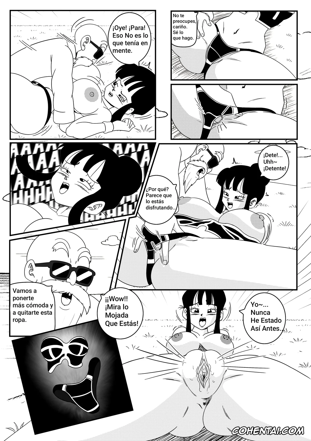 Dragon Ball xxx, Dragon Ball Z xxx, Chi Chi xxx, Master Roshi xxx, chi-chi x master roshi the ultimate training (Dragon Ball Z), pagina 16