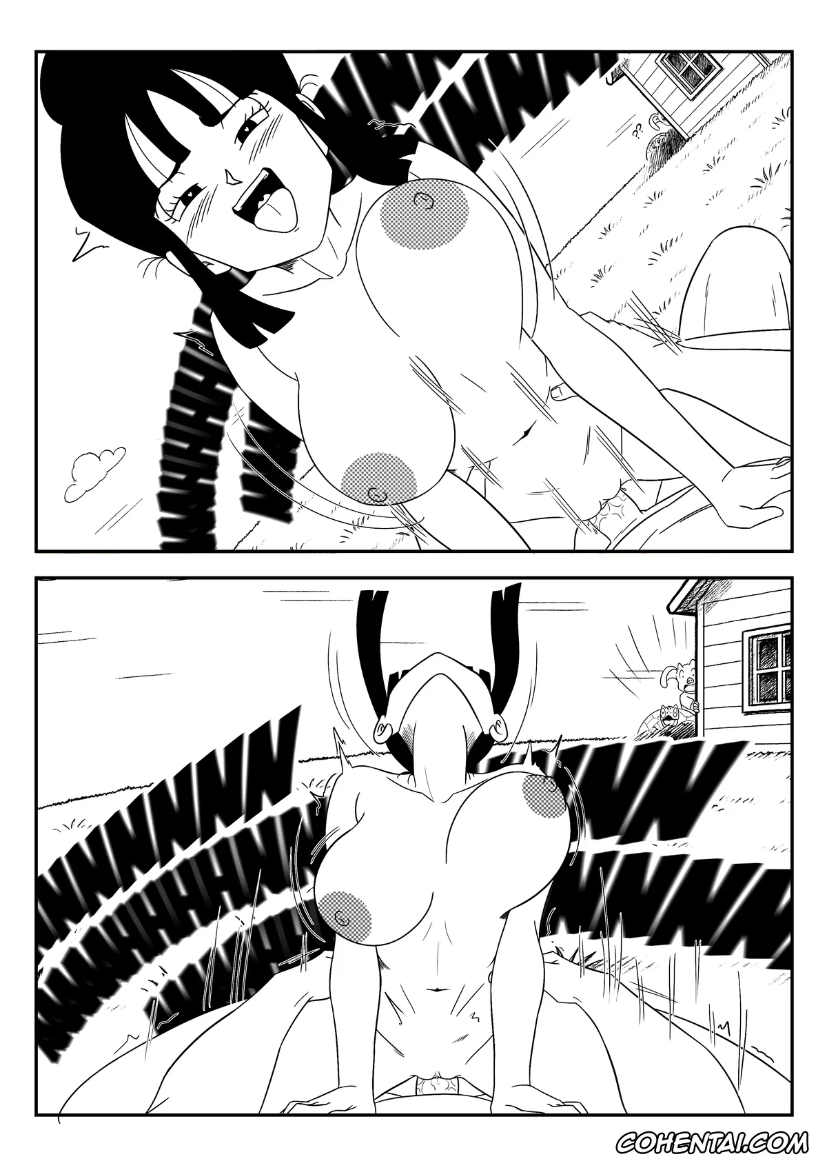 Dragon Ball hentai, Dragon Ball Z hentai, Chi Chi hentai, Master Roshi hentai, chi-chi x master roshi the ultimate training (Dragon Ball Z), pagina 27