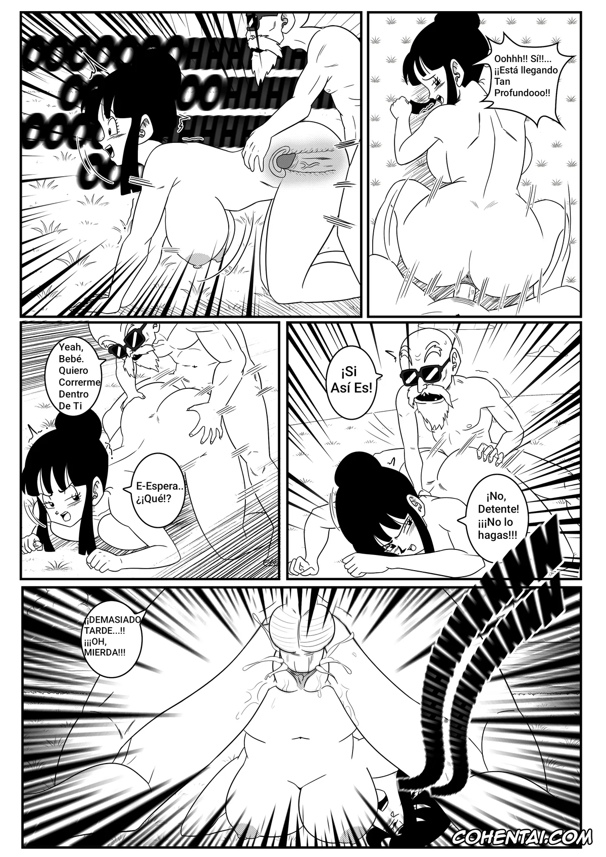 Dragon Ball xxx, Dragon Ball Z xxx, Chi Chi xxx, Master Roshi xxx, chi-chi x master roshi the ultimate training (Dragon Ball Z), pagina 31