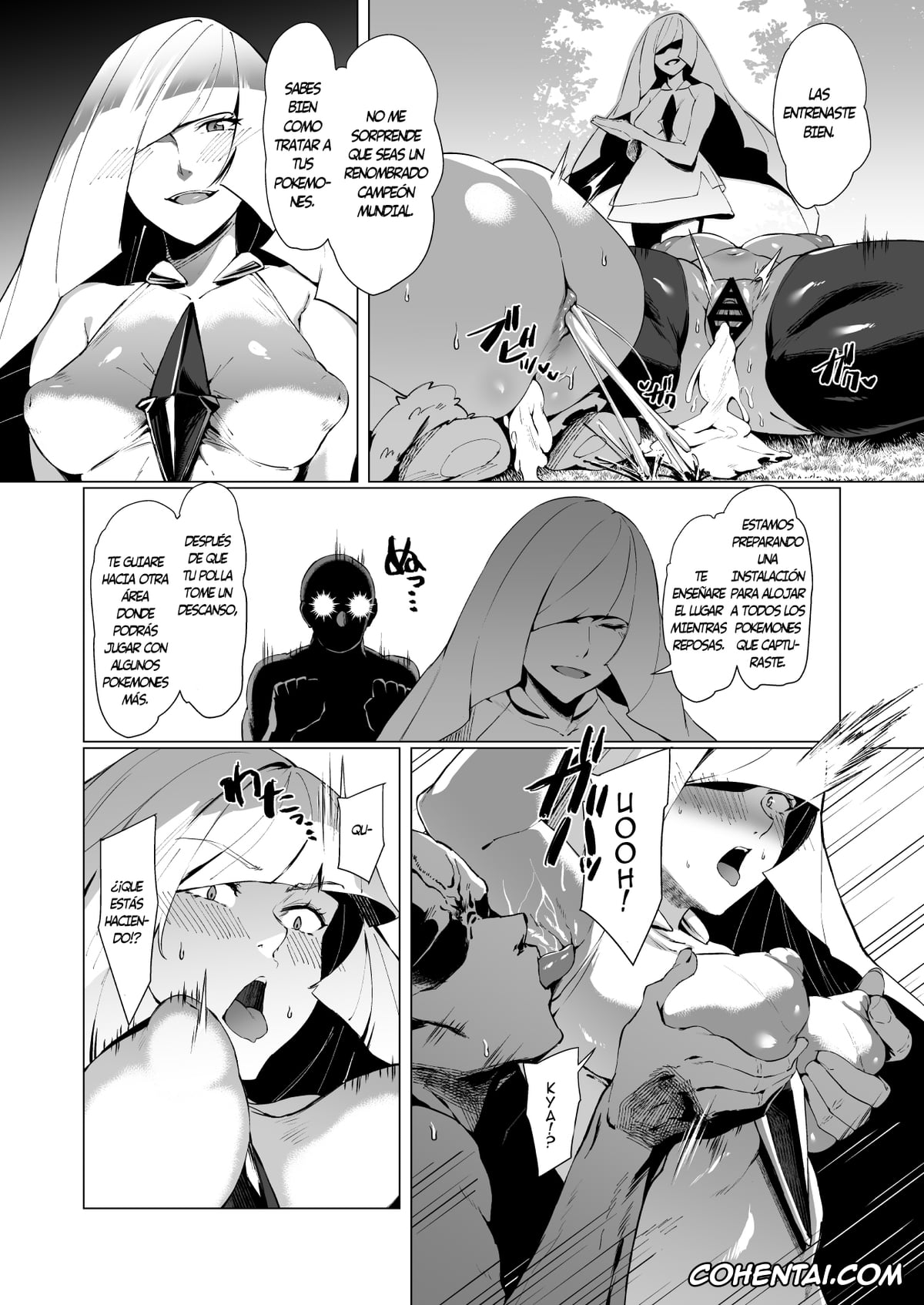 Pokemon | Pocket Monsters porno, Cheryl porno, Cynthia porno, Lusamine porno, Melony porno, Hatsujou Safari (Pokémon Sun and Moon), pagina 17