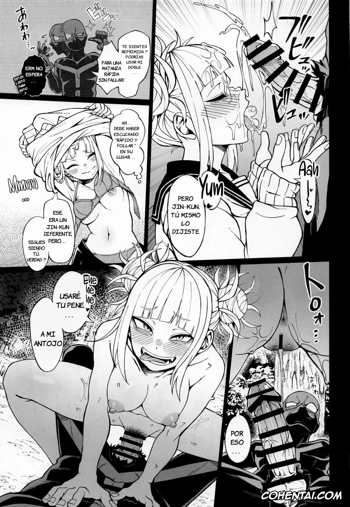 My Hero Academia | Boku No Hero Academia xxx, Himiko Toga xxx, Izuku Midoriya xxx, Mei Hatsume xxx, Momo Yaoyorozu xxx, Nejire Hado xxx, Ochako Uraraka xxx, IF to Mousou Fantasia (Boku no Hero Academia), pagina 10