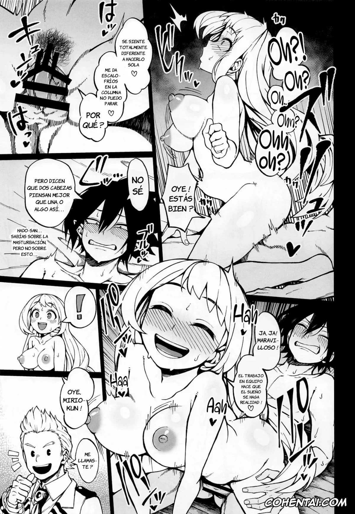 My Hero Academia | Boku No Hero Academia porno, Himiko Toga porno, Izuku Midoriya porno, Mei Hatsume porno, Momo Yaoyorozu porno, Nejire Hado porno, Ochako Uraraka porno, IF to Mousou Fantasia (Boku no Hero Academia), pagina 14