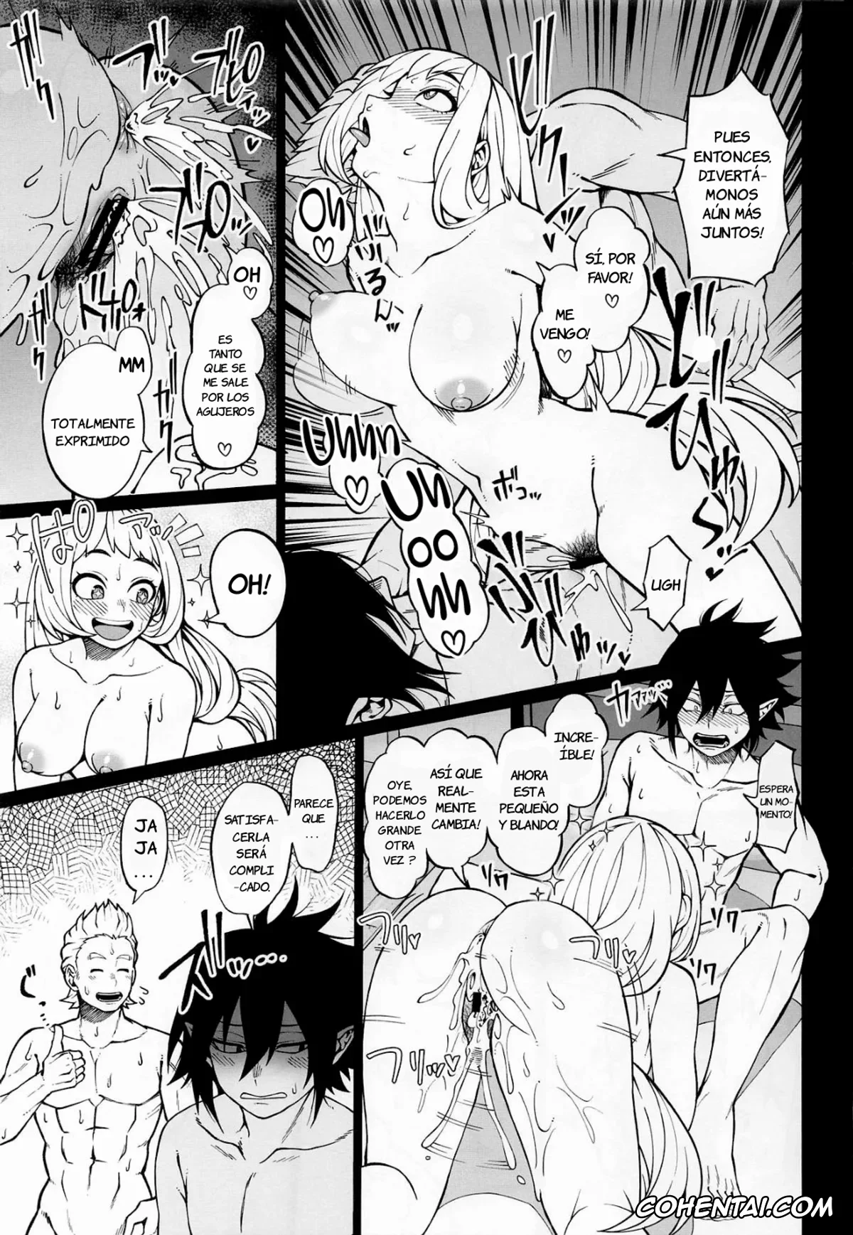 My Hero Academia | Boku No Hero Academia xxx, Himiko Toga xxx, Izuku Midoriya xxx, Mei Hatsume xxx, Momo Yaoyorozu xxx, Nejire Hado xxx, Ochako Uraraka xxx, IF to Mousou Fantasia (Boku no Hero Academia), pagina 16