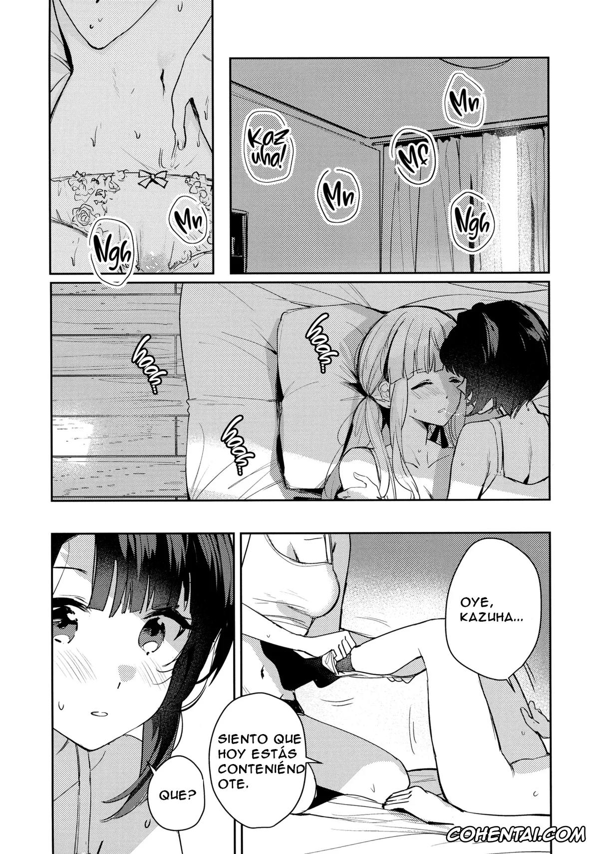 Assault Lily xxx, Kanaho Kon xxx, Kazuha Aizawa xxx, Chi o Nurasazu. – December rain soaks nothing. (Assault Lily), pagina 10