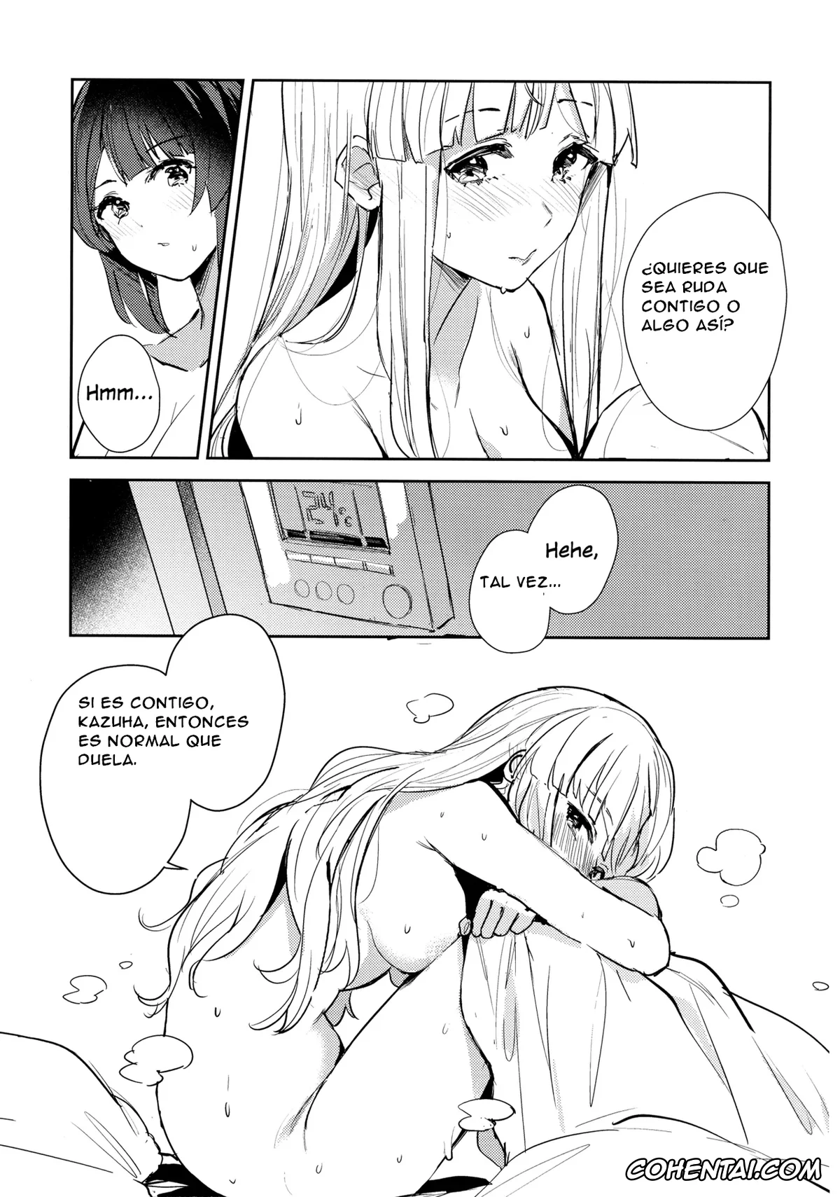 Assault Lily xxx, Kanaho Kon xxx, Kazuha Aizawa xxx, Chi o Nurasazu. – December rain soaks nothing. (Assault Lily), pagina 25
