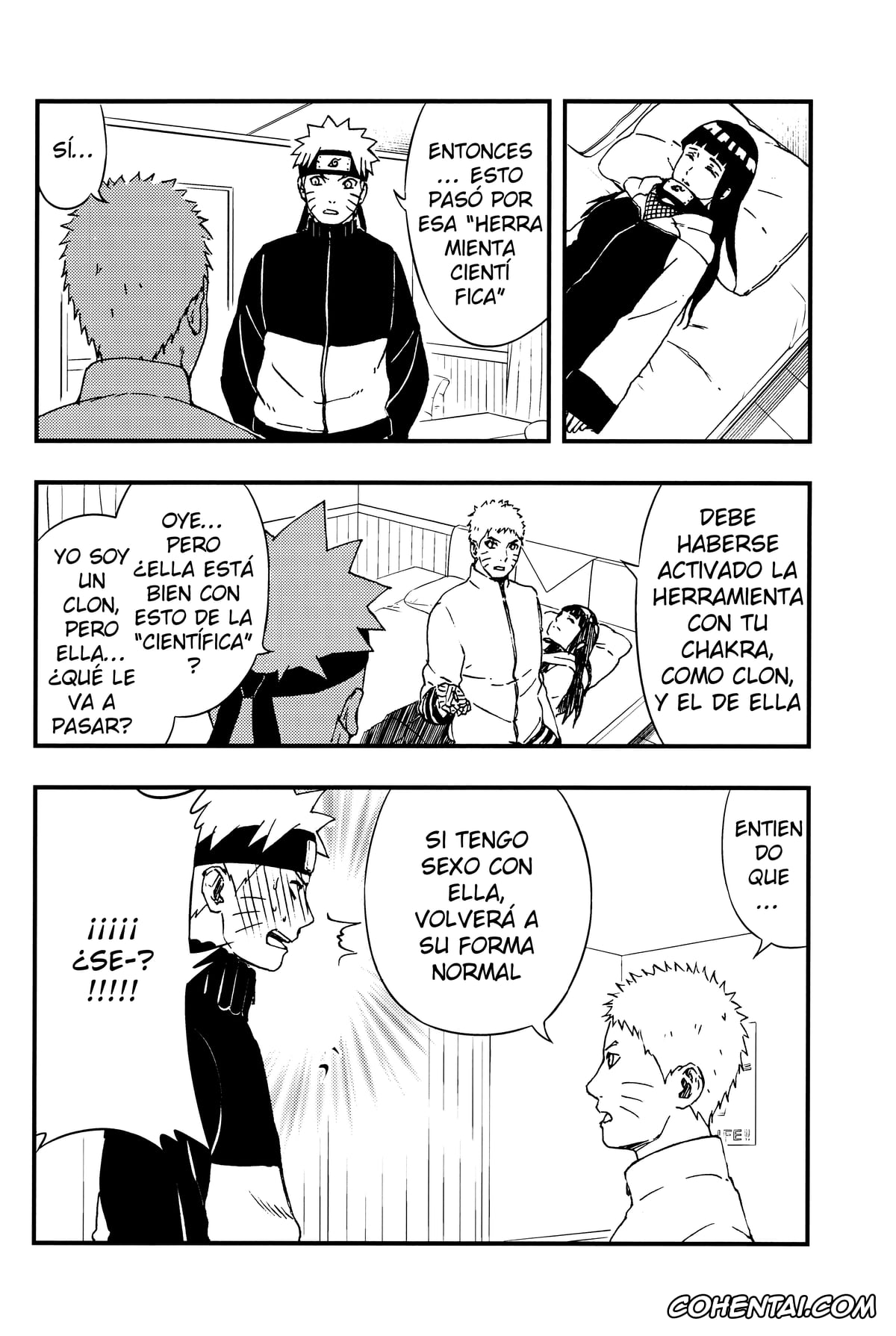 Boruto hentai, NARUTO hentai, Boruto Uzumaki hentai, Himawari Uzumaki hentai, Hinata Hyuga hentai, Naruto Uzumaki hentai, Shikamaru Nara hentai, So Tender (Naruto), pagina 15