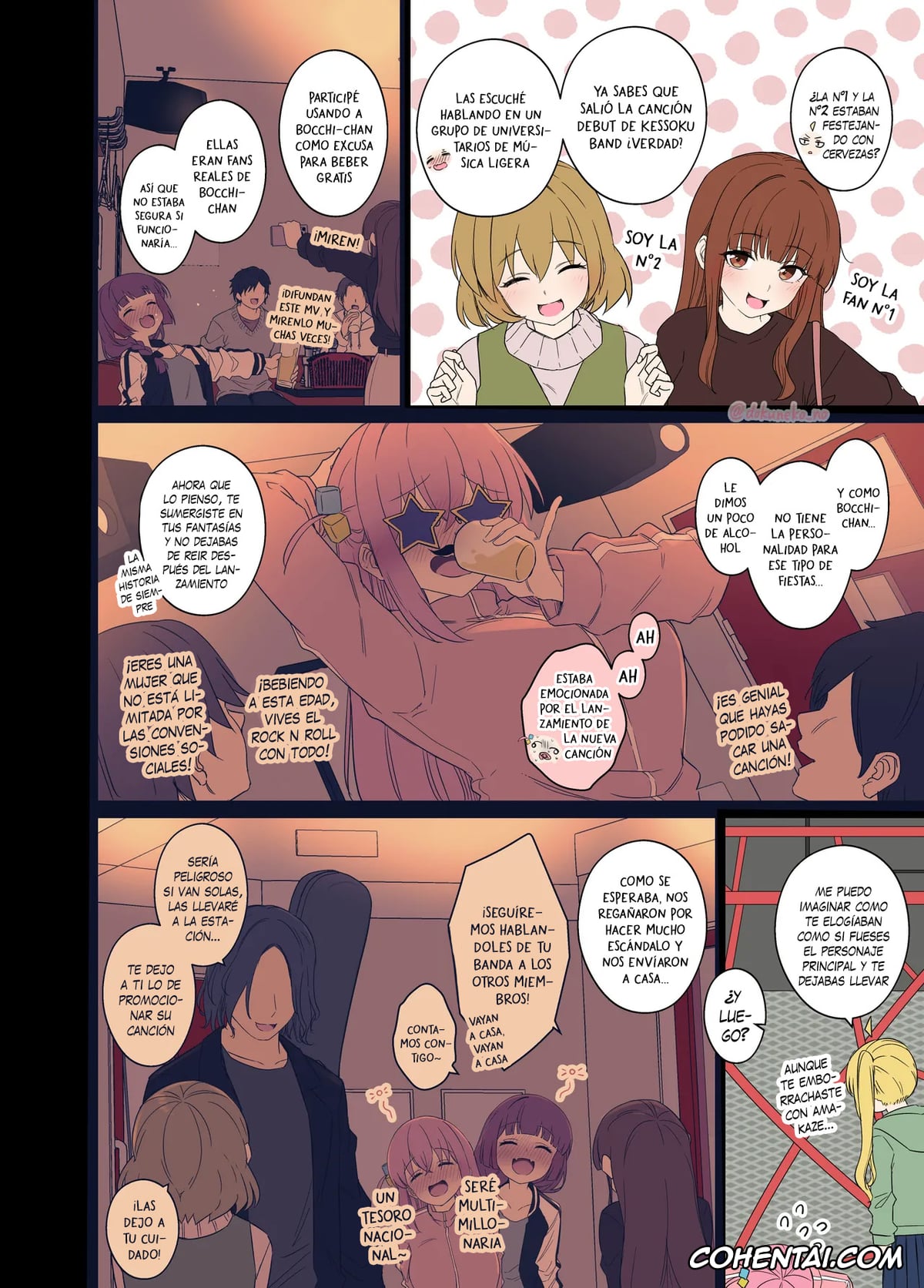 Bocchi the Rock! hentai, Hitori Gotou hentai, Kikuri Hiroi hentai, Gotou Hitori ni Warui Koto o Suru Hanashi (Bocchi the Rock!), pagina 3