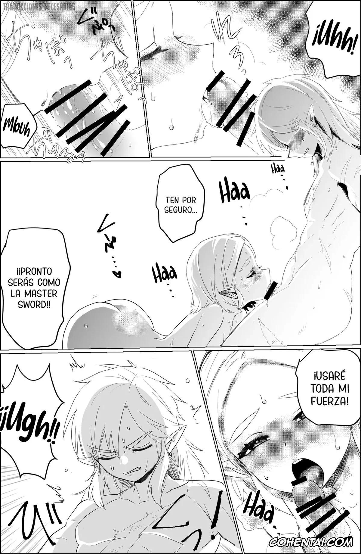 The Legend Of Zelda hentai, Link hentai, Princess Zelda hentai, Restaurando »Eso» (The Legend of Zelda), pagina 6