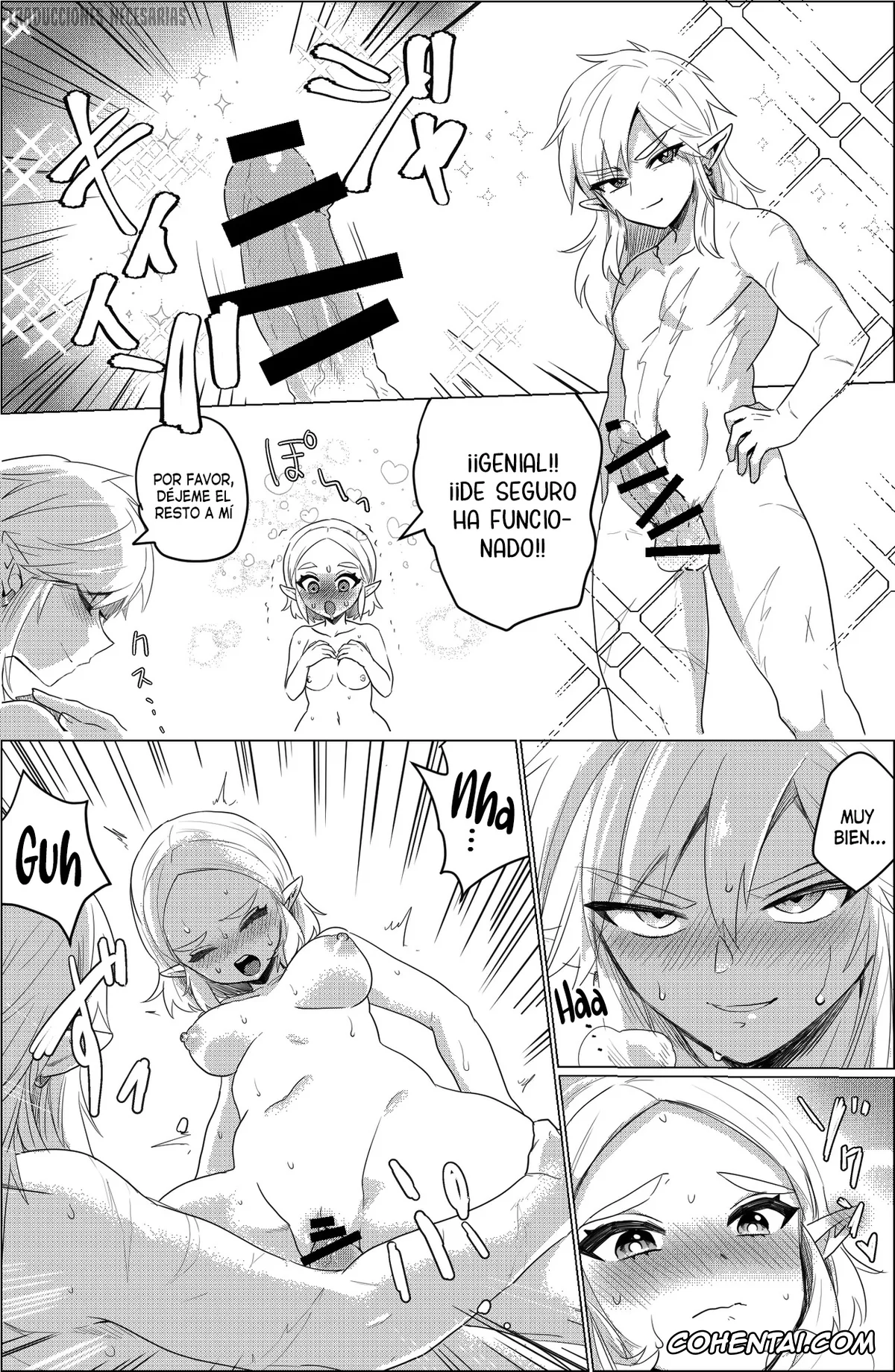 The Legend Of Zelda xxx, Link xxx, Princess Zelda xxx, Restaurando »Eso» (The Legend of Zelda), pagina 10
