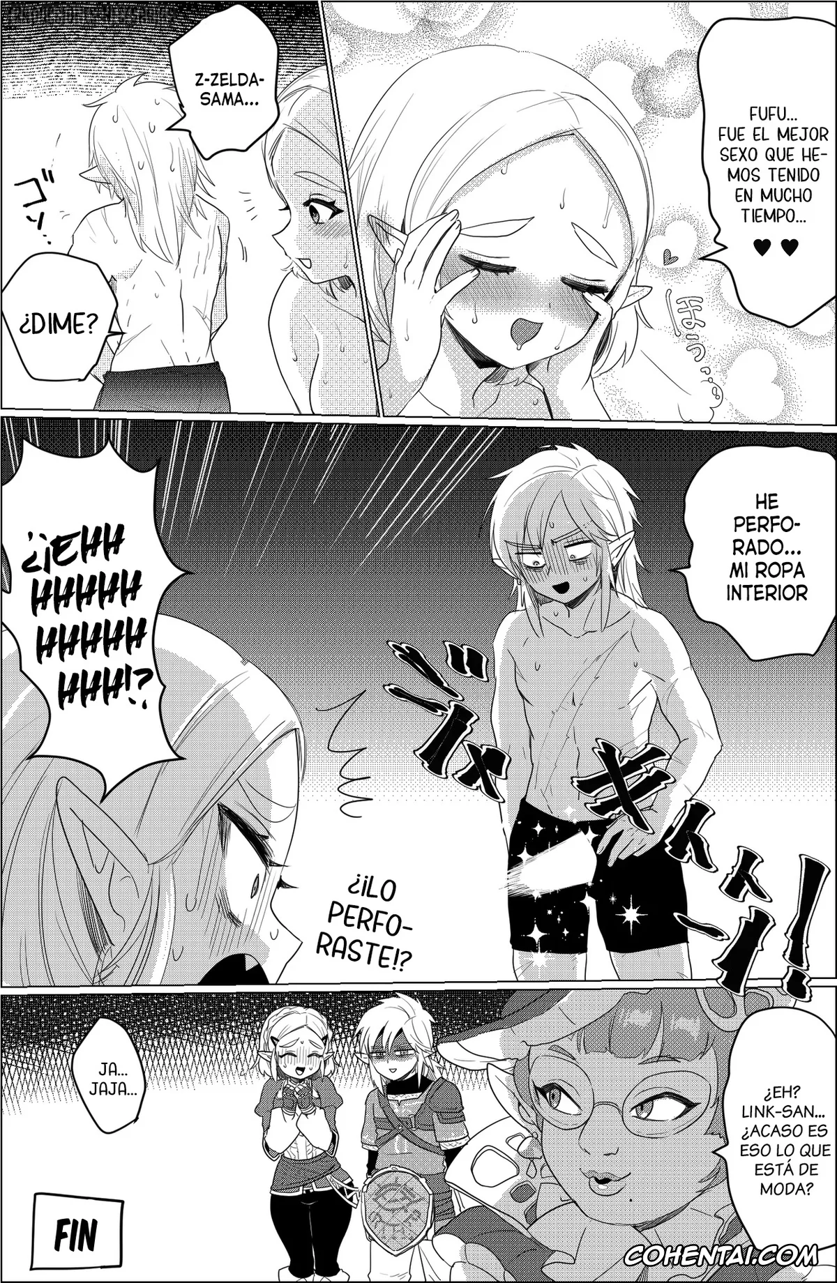 The Legend Of Zelda hentai, Link hentai, Princess Zelda hentai, Restaurando »Eso» (The Legend of Zelda), pagina 15