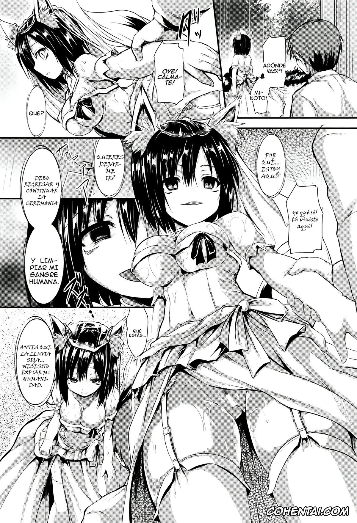 Revistas porno, COMIC Unreal porno, Ame ni Yadorite (COMIC Unreal 2016-06 Vol. 61), pagina 14