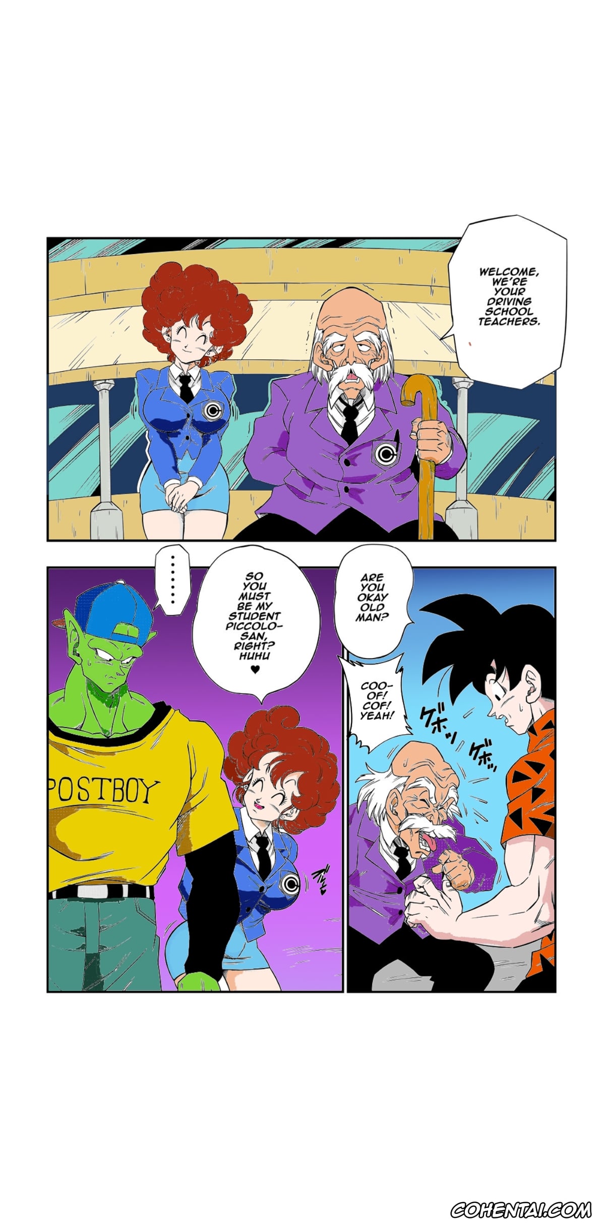 Dragon Ball porno, Dragon Ball Z porno, Cynthia porno, Piccolo porno, Son Goku porno, Burning Road! Driver’s License (Dragon Ball), pagina 2