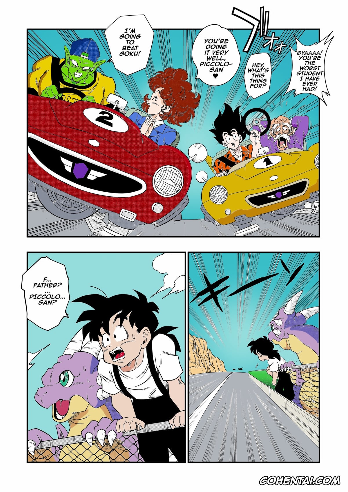 Dragon Ball xxx, Dragon Ball Z xxx, Cynthia xxx, Piccolo xxx, Son Goku xxx, Burning Road! Driver’s License (Dragon Ball), pagina 4