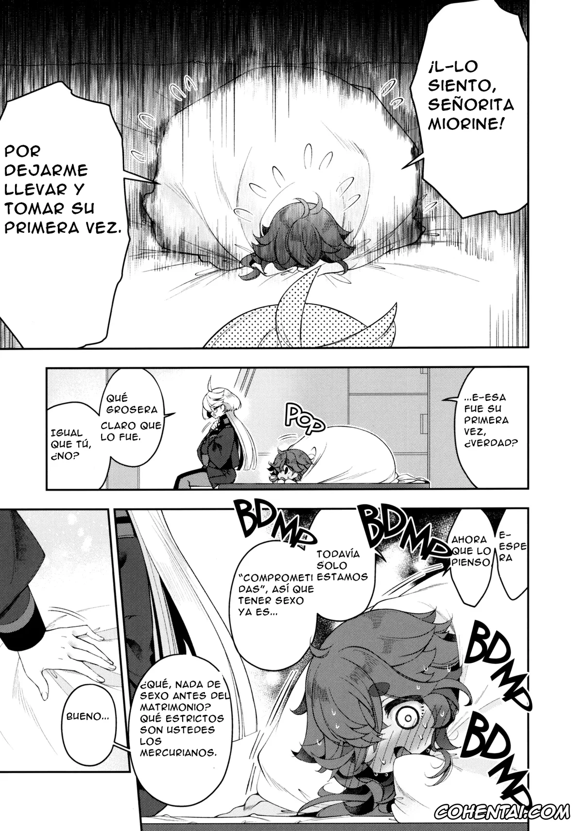Mobile Suit Gundam: The Witch from Mercury hentai, Miorine Rembran hentai, Suletta Mercury hentai, Perfect Communication (Mobile Suit Gundam: The Witch from Mercury), pagina 33