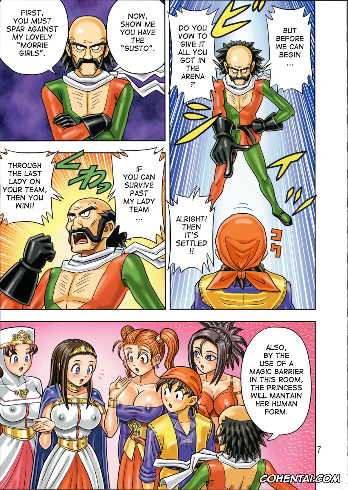 Dragon Quest Viii hentai, Eight hentai, Gerda hentai, Jessica Albert hentai, Princess Medea hentai, Princess Minnie hentai, Muchi Muchi Angel Vol. 9 (Dragon Quest VIII), pagina 9