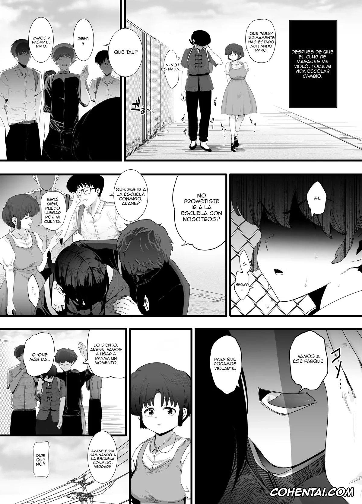Ranma 1/2 hentai, Ranma Saotome hentai, Seishun no Ranman Osage (Ranma 1/2), pagina 45