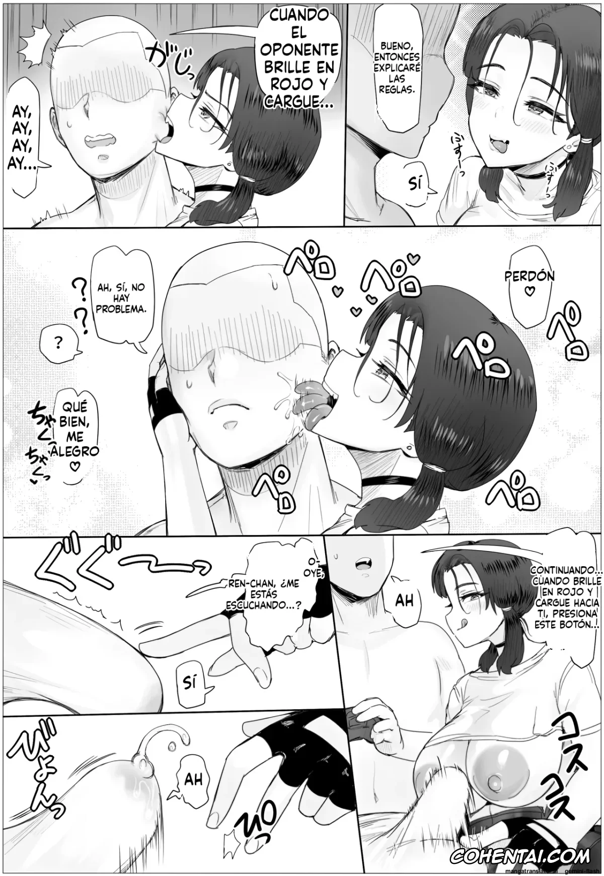 Original hentai, Chotto Horeppoi Ren-chan wa Kiss ga Suki, pagina 27