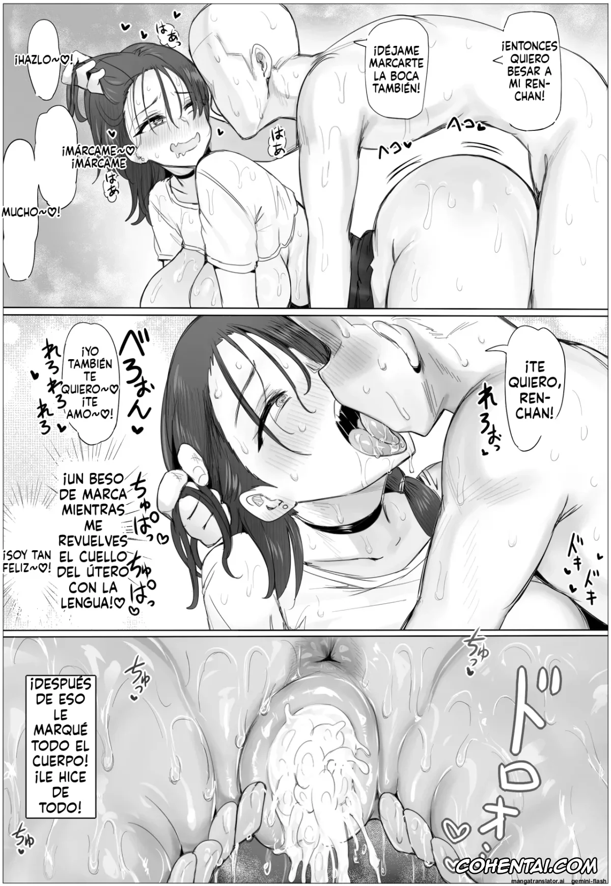 Original porno, Chotto Horeppoi Ren-chan wa Kiss ga Suki, pagina 41