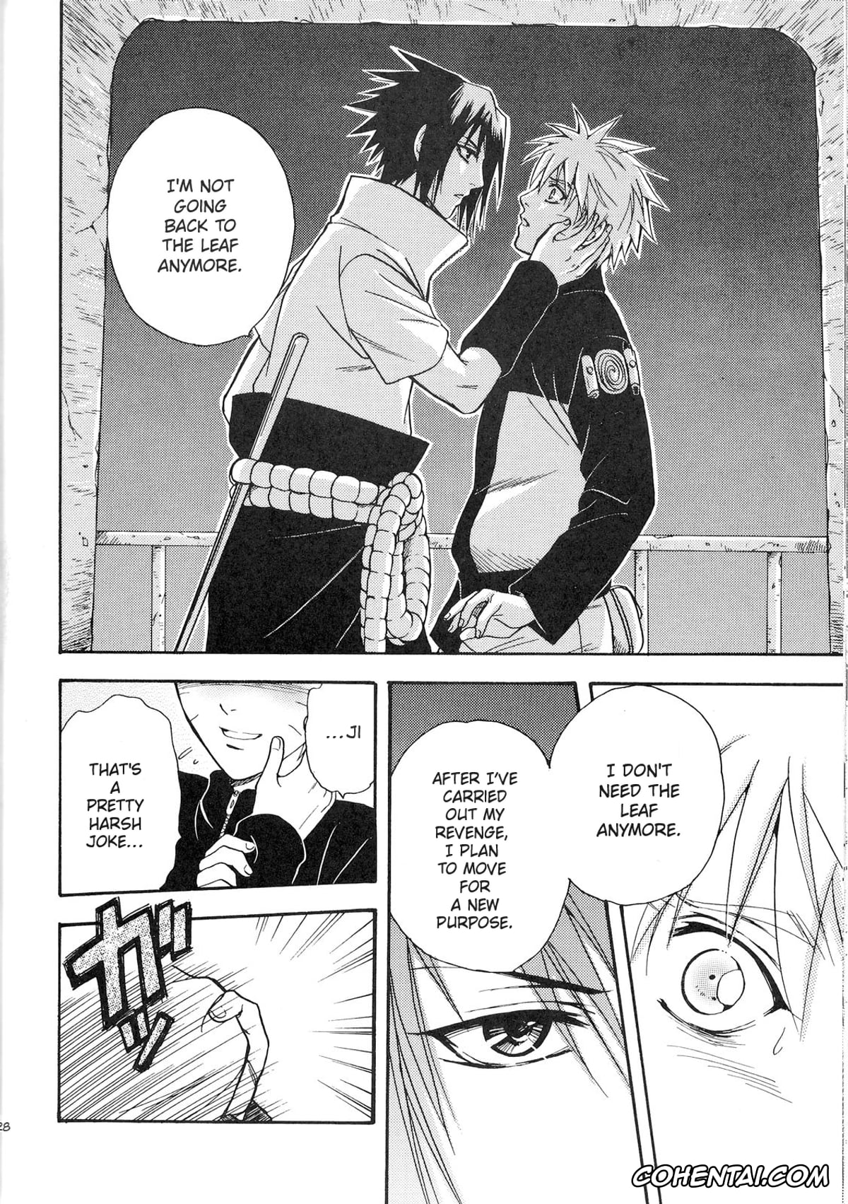 NARUTO hentai, Naruto Uzumaki hentai, Sasuke Uchiha hentai, Sorayori Toukue (Naruto), pagina 27