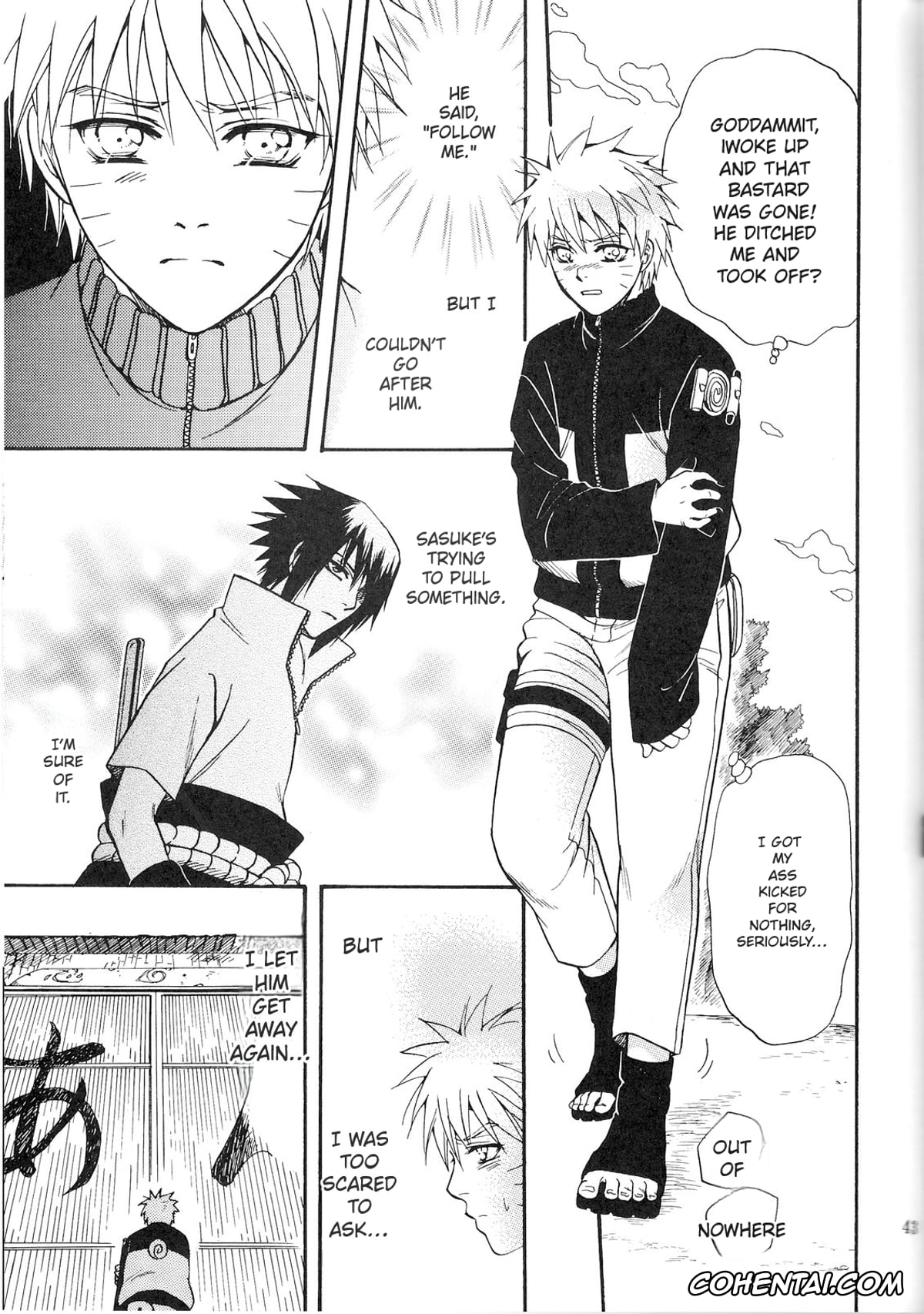 NARUTO hentai, Naruto Uzumaki hentai, Sasuke Uchiha hentai, Sorayori Toukue (Naruto), pagina 42