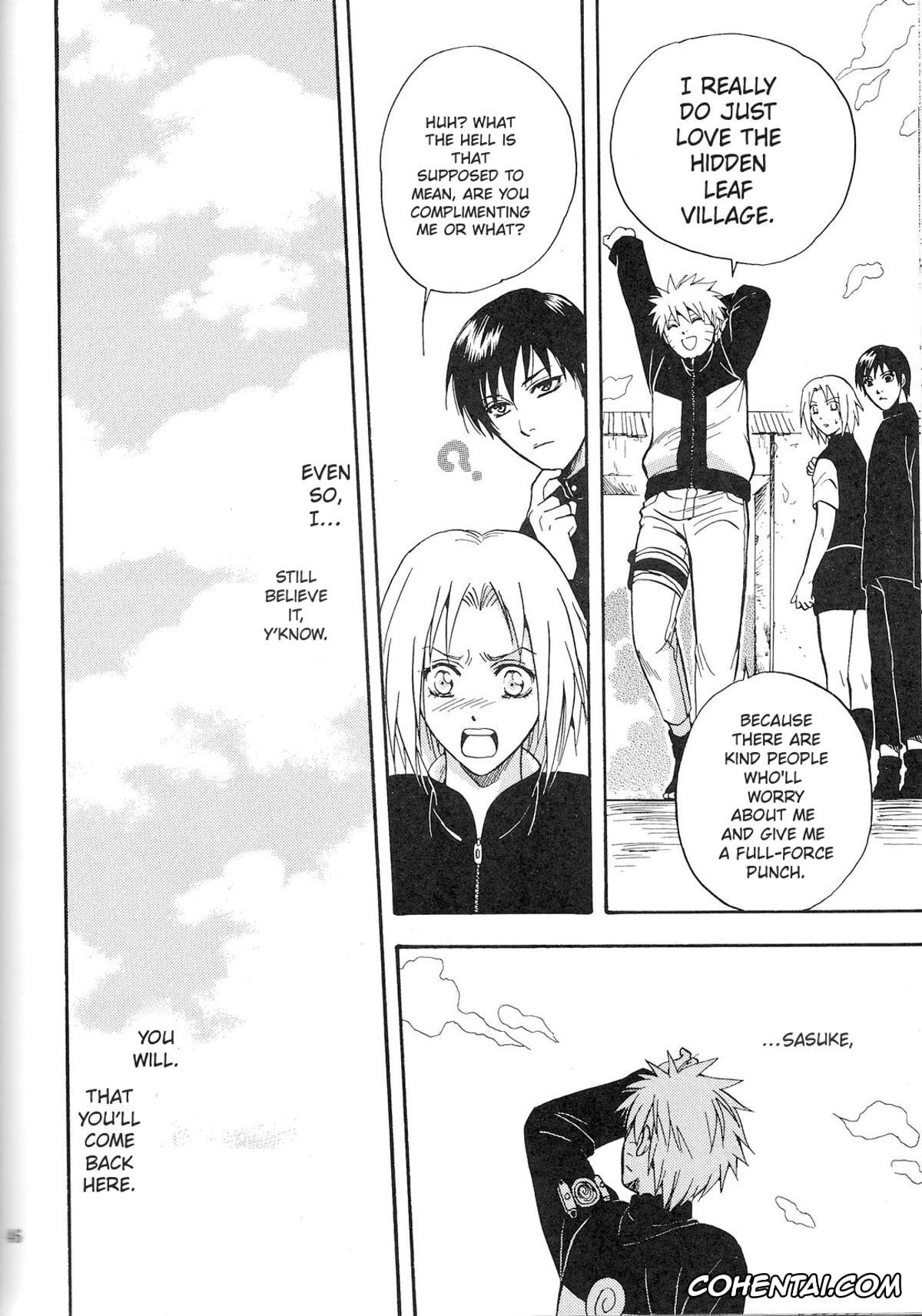 NARUTO hentai, Naruto Uzumaki hentai, Sasuke Uchiha hentai, Sorayori Toukue (Naruto), pagina 45