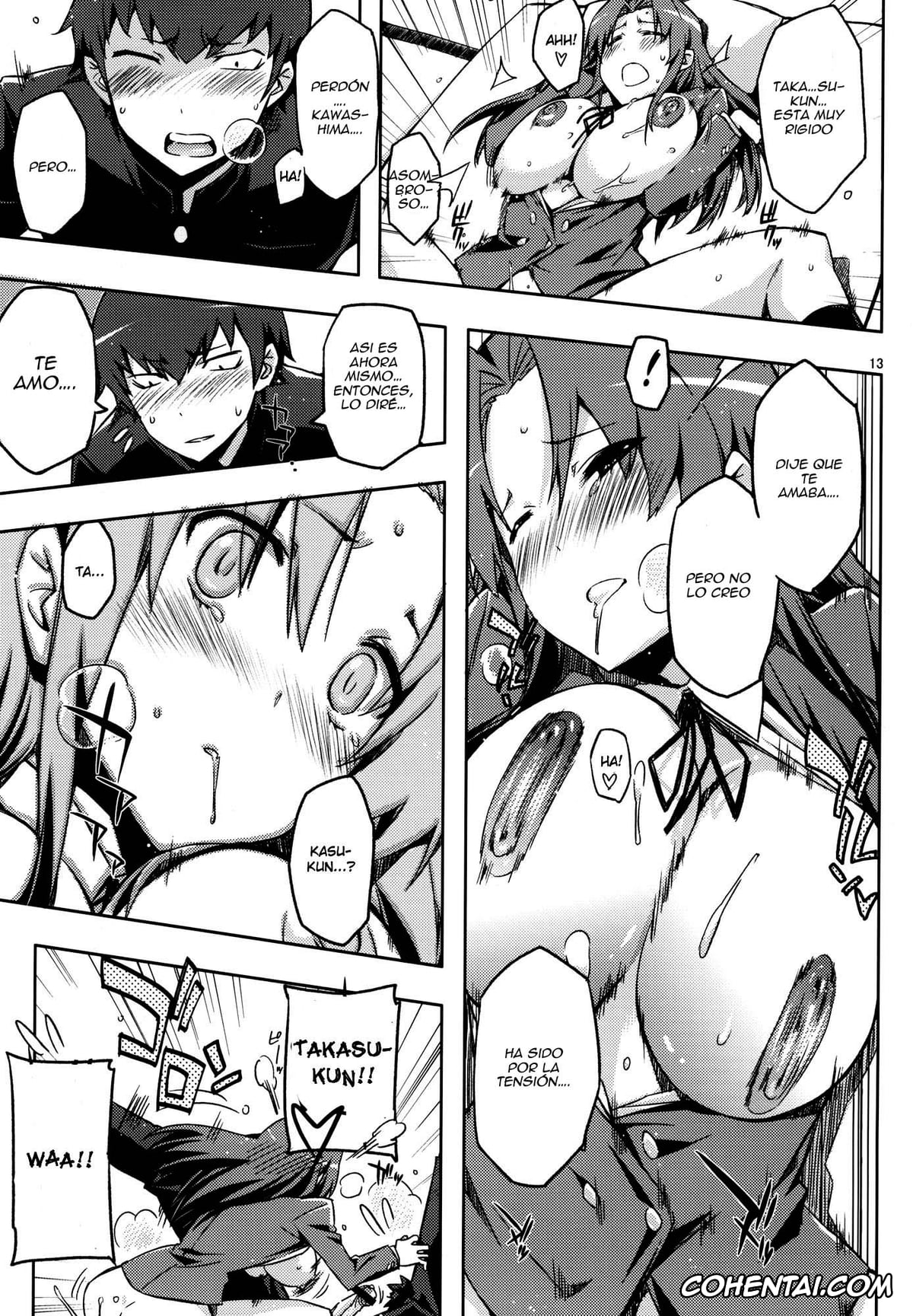 Toradora hentai, Ami Kawashima hentai, Ryuuji Takasu hentai, AmiEro!! amichan no eroihon 2 (Toradora!), pagina 12