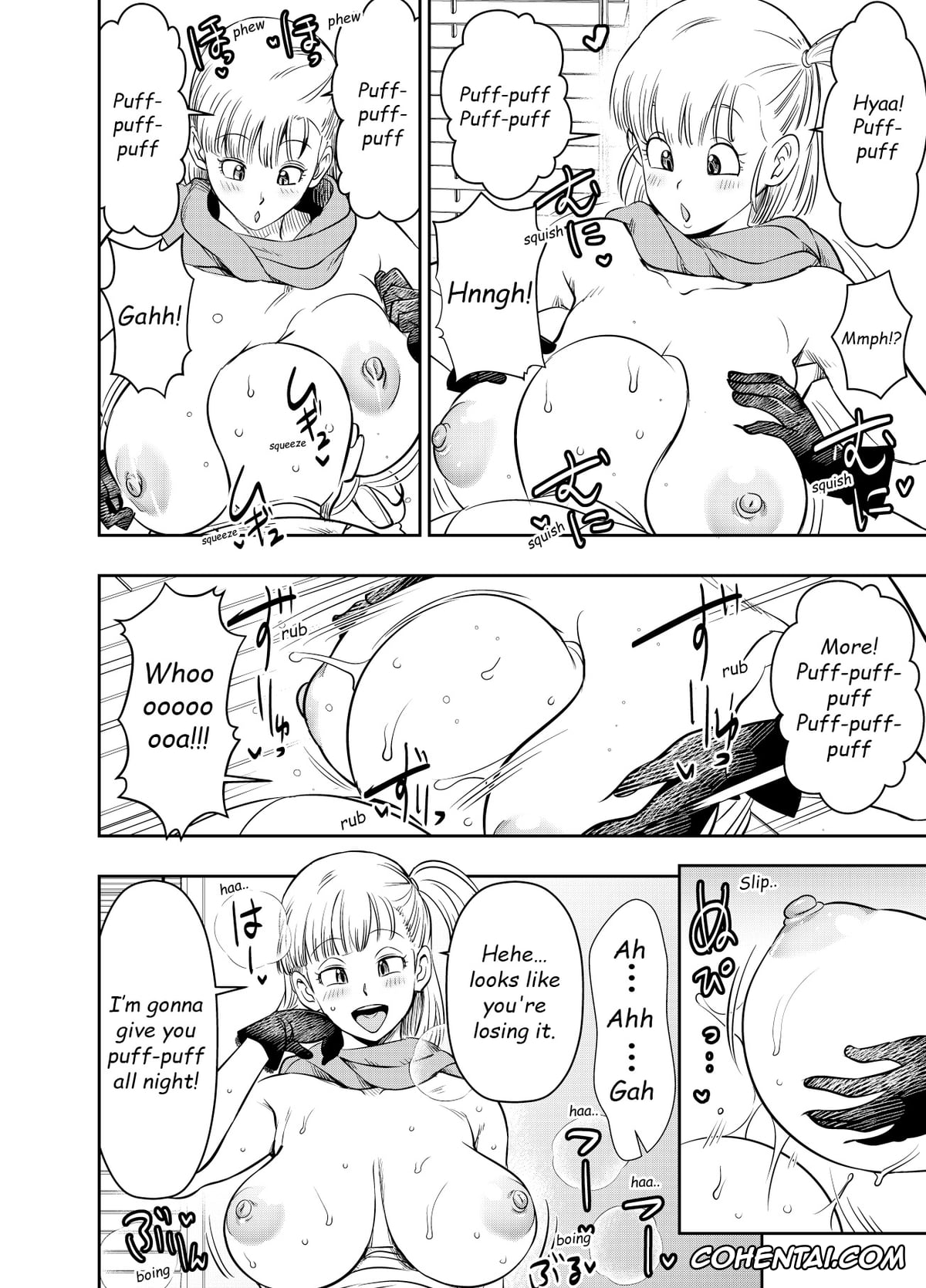 Dragon Ball porno, Bulma Briefs porno, Master Roshi porno, Skeb de Goraii Itadaita Mono desu (Dragon Ball), pagina 2
