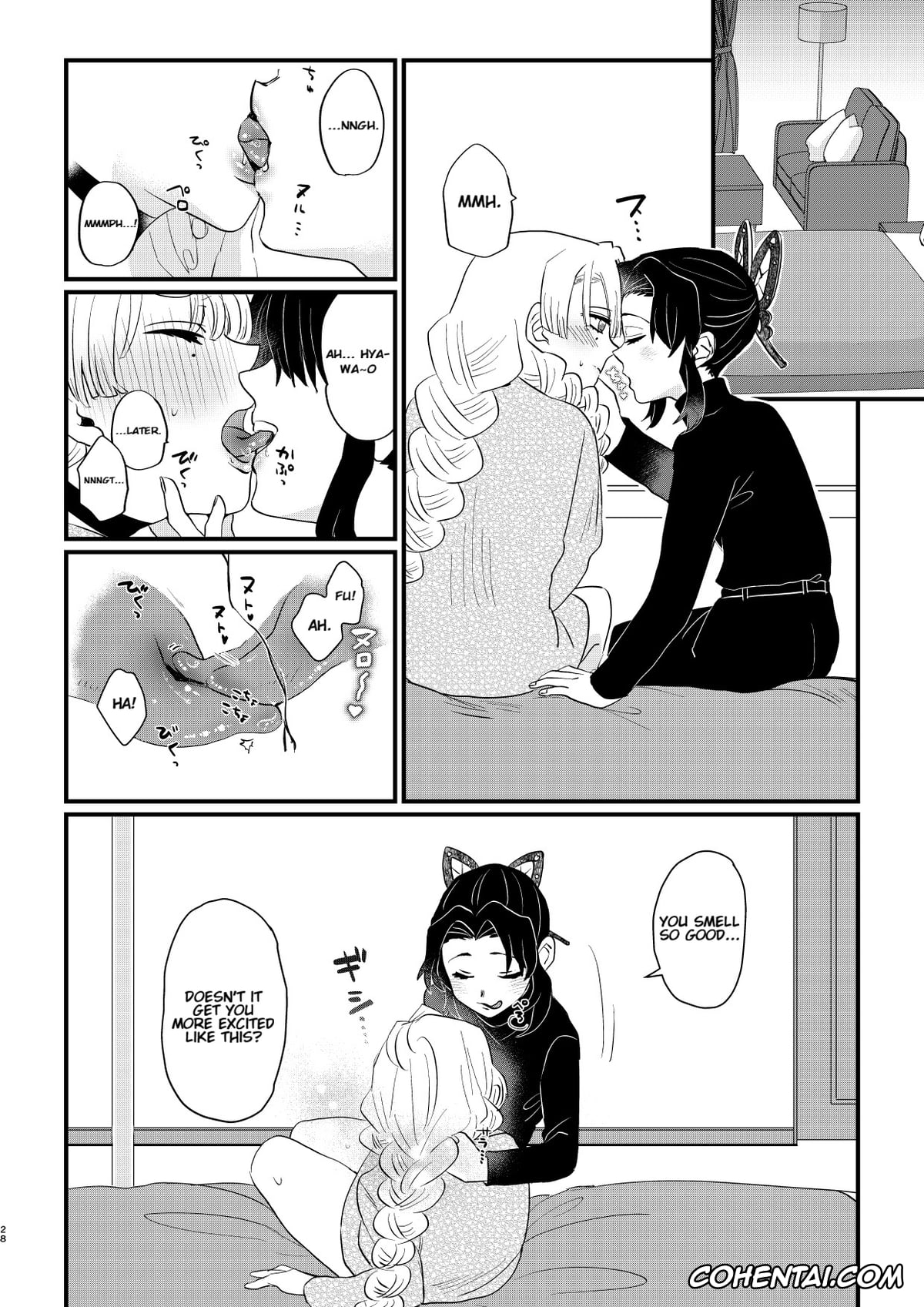 Kimetsu No Yaiba | Demon Slayer xxx, Mitsuri Kanroji xxx, Shinobu Kochou xxx, Anata no Omega (Kimetsu no Yaiba), pagina 28