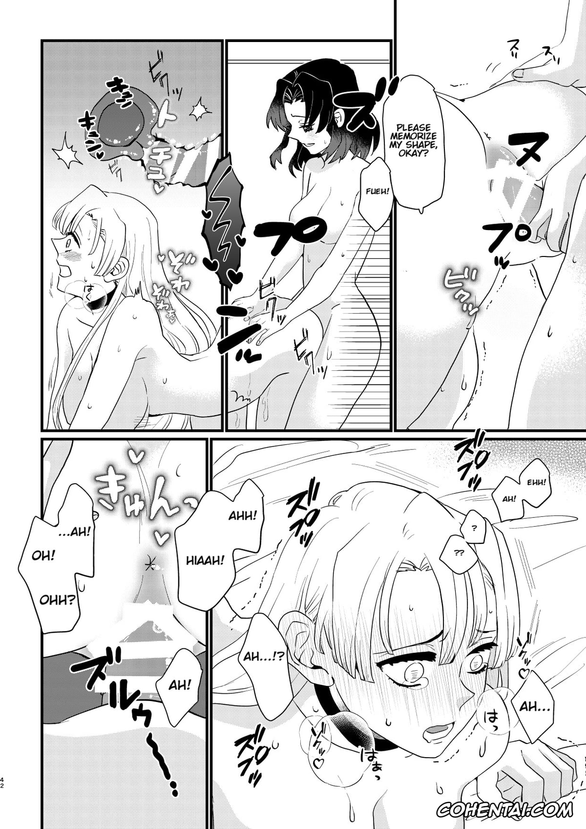 Kimetsu No Yaiba | Demon Slayer hentai, Mitsuri Kanroji hentai, Shinobu Kochou hentai, Anata no Omega (Kimetsu no Yaiba), pagina 42