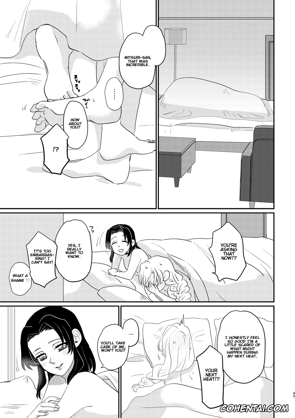 Kimetsu No Yaiba | Demon Slayer hentai, Mitsuri Kanroji hentai, Shinobu Kochou hentai, Anata no Omega (Kimetsu no Yaiba), pagina 45